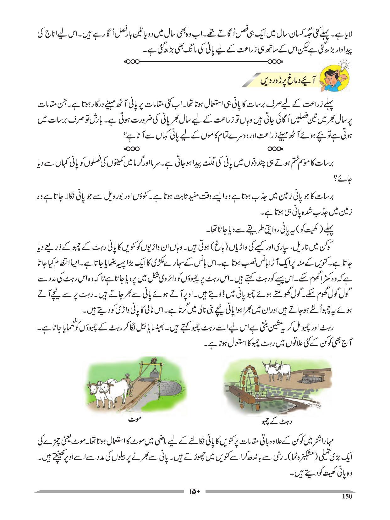 Maharashtra Board Class 4 EVS 1 (Urdu Medium) Textbook - Page 160