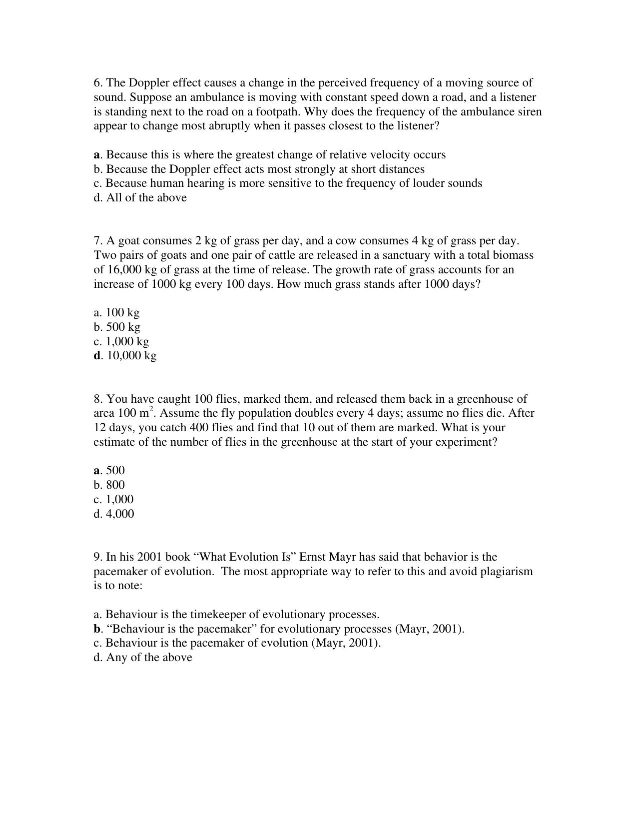 JGEEBILS Biology Question Paper 2018 - Page 2