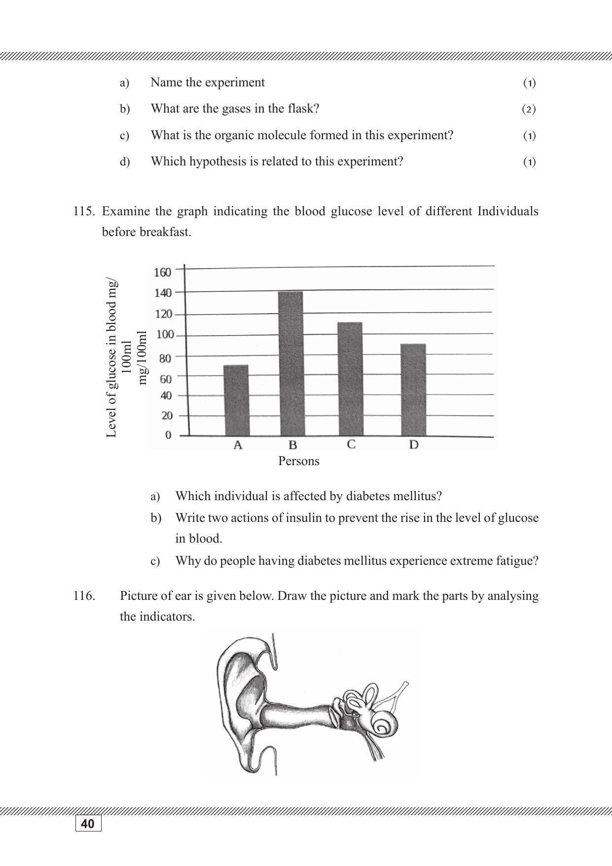 Kerala SSLC 2023 Biology Question Pool - Page 40