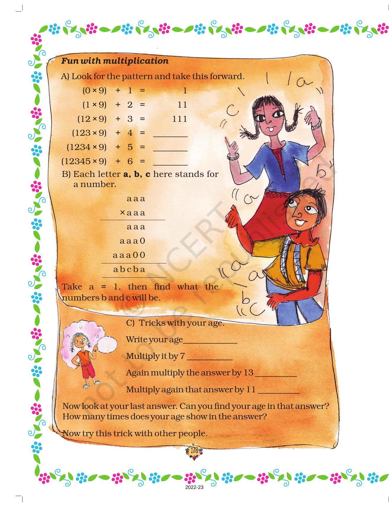 Ncert Class 5 Maths Chapter 13 Ways To Multiply And Divide Ncert Class 5 Maths Chapter 13 Ways To Multiply And Divide