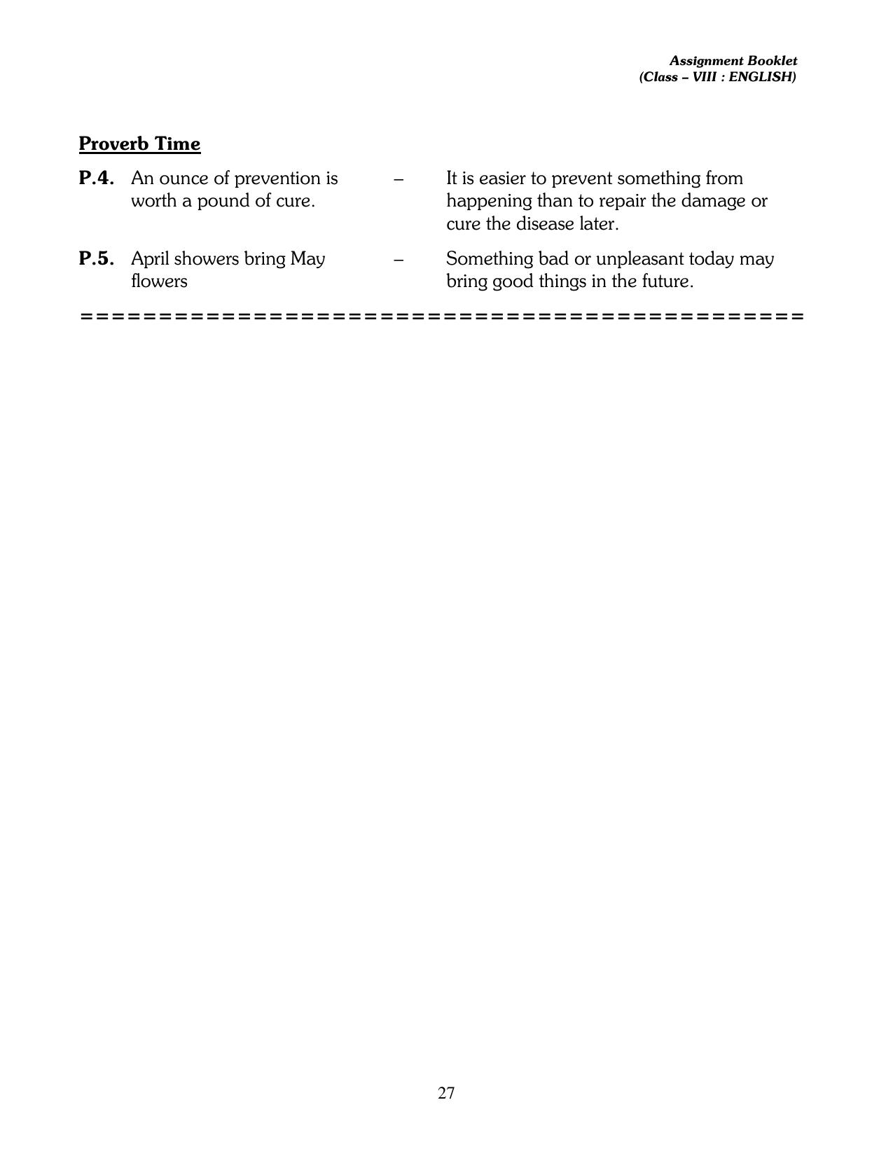 CBSE Worksheets for Class 8 English Assignment 9 - Page 11