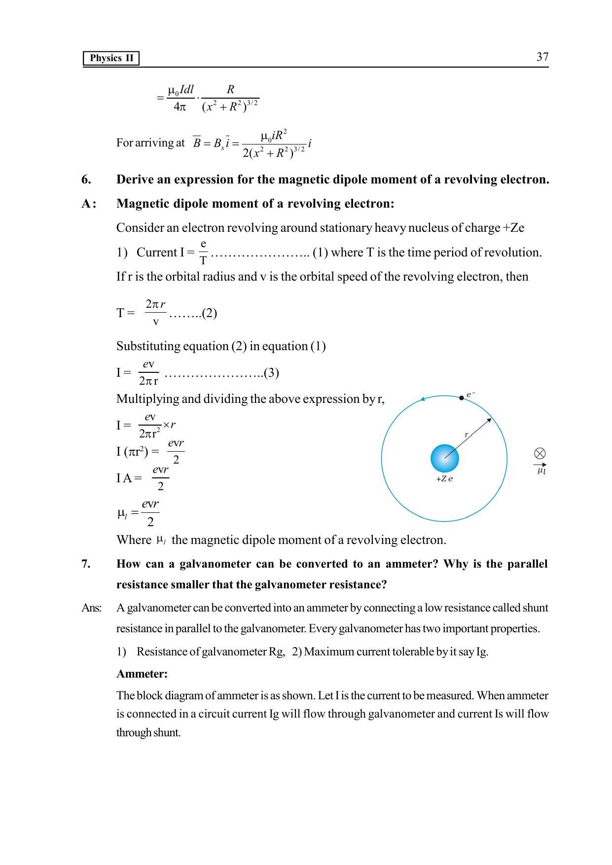 TS SCERT Inter 2nd Year Physics II yr EM Path 1 (Telugu Medium) Text Book - Page 42