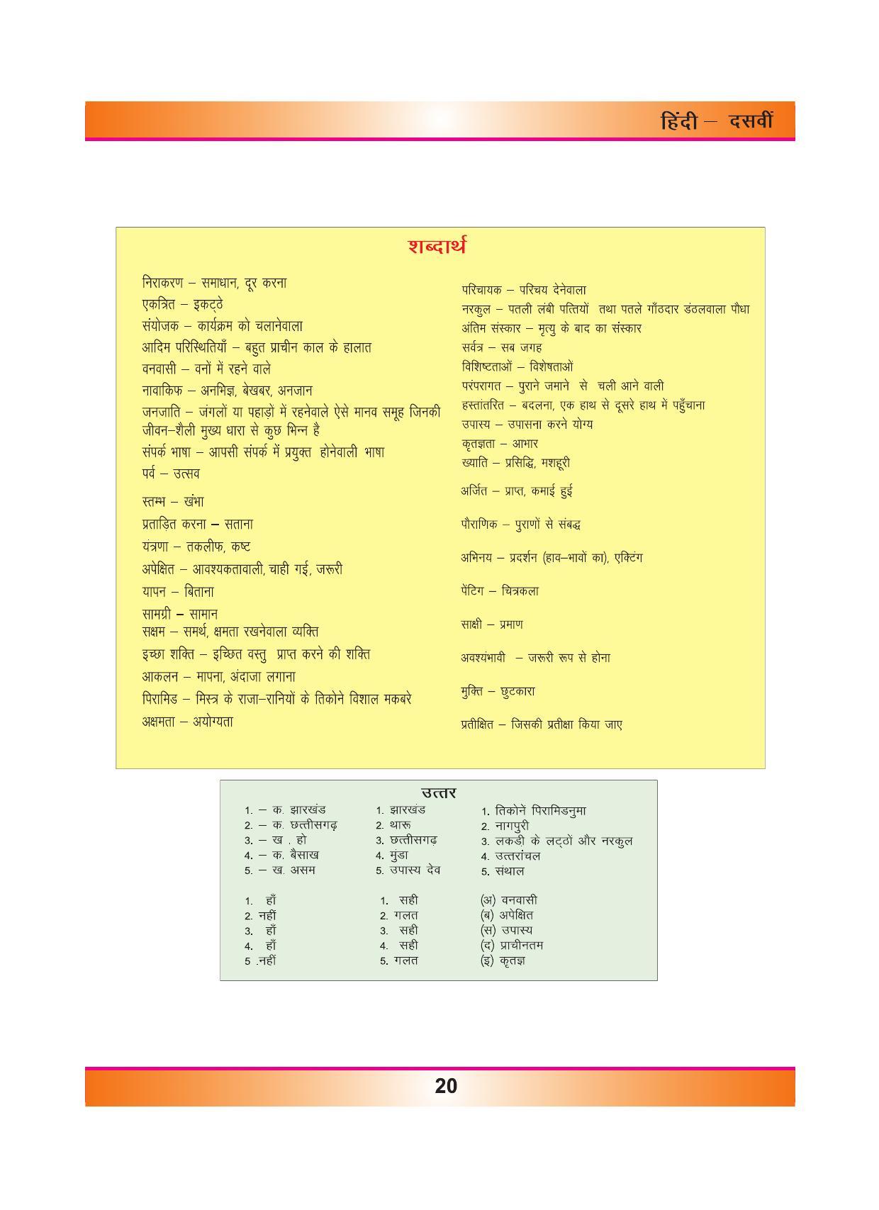 CGSOS Class 10 Hindi eBook (English Medium) - Page 28