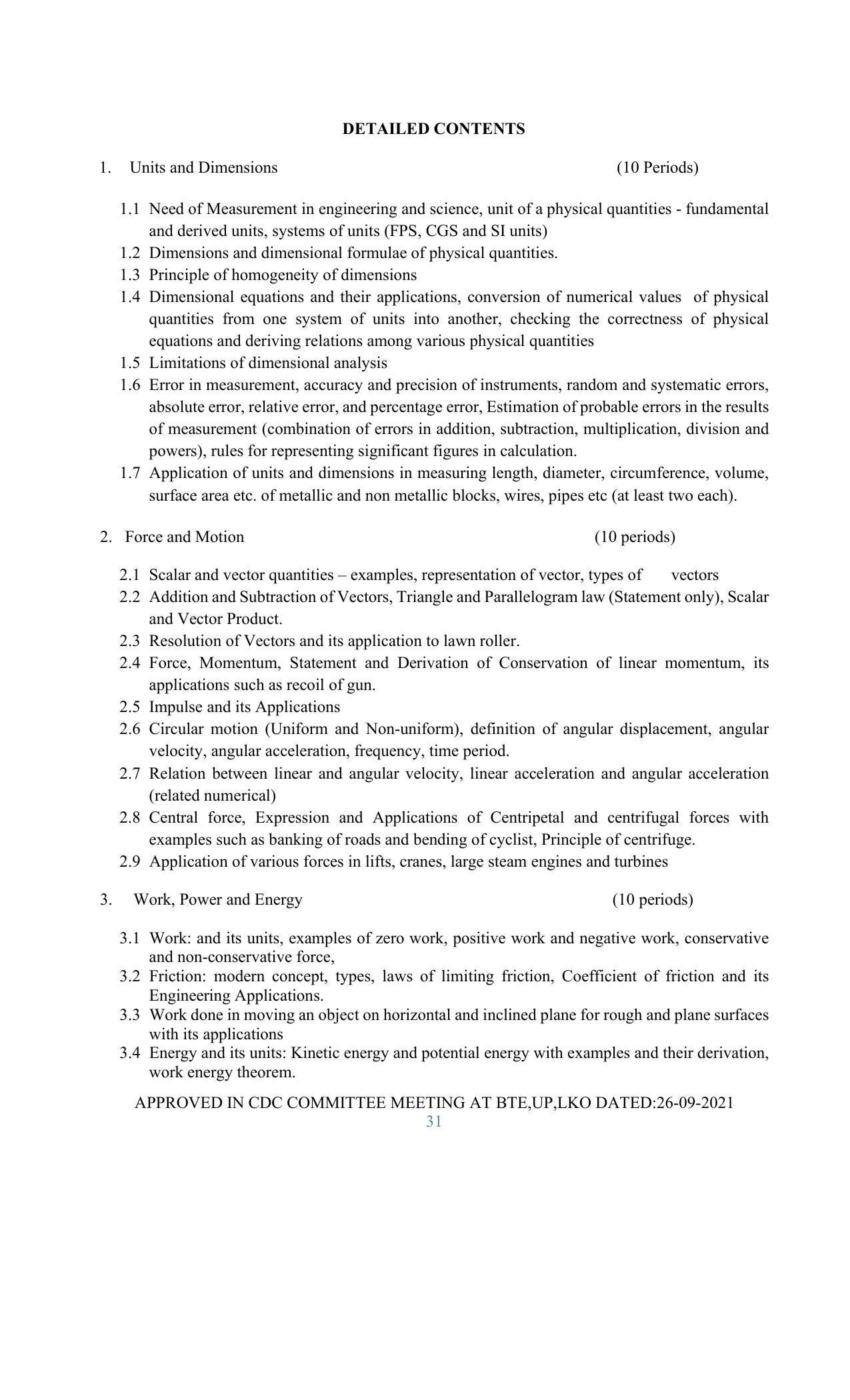 SYLLABUS FOR SEMESTER SYSTEM EFFECTIVE FROM (2021-2022) - GLASS AND CERAMIC ENGINEERING - Page 31