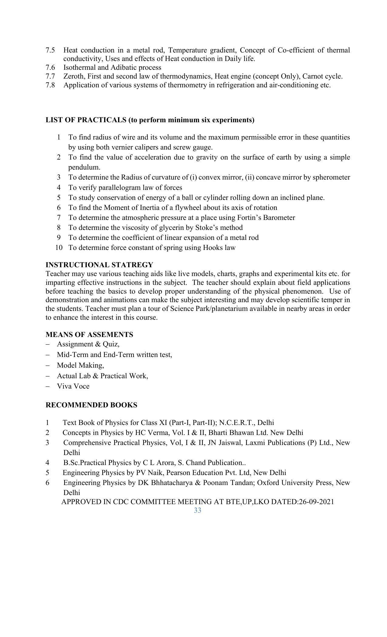 SYLLABUS FOR SEMESTER SYSTEM EFFECTIVE FROM (2021-2022) - GLASS AND CERAMIC ENGINEERING - Page 33