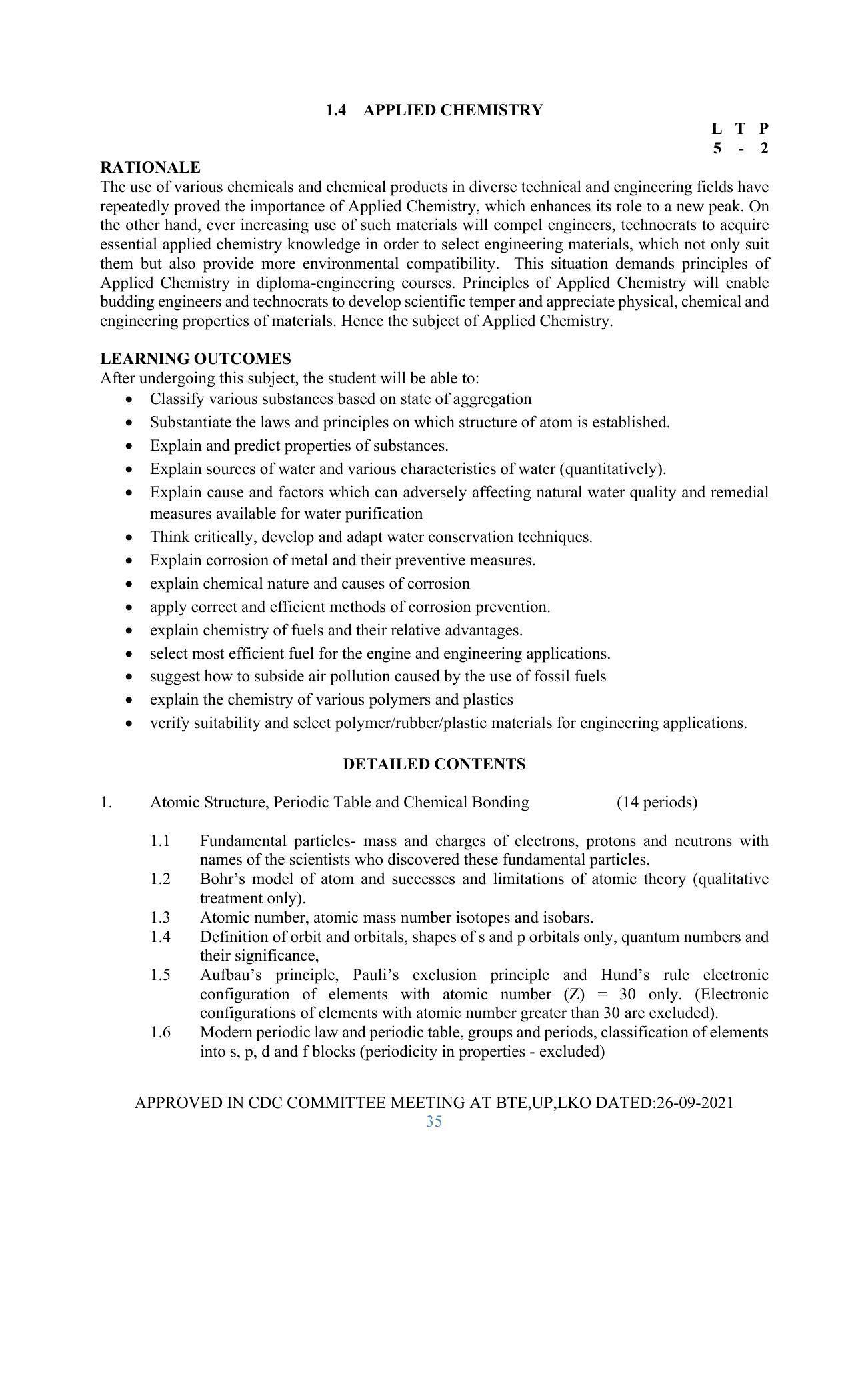SYLLABUS FOR SEMESTER SYSTEM EFFECTIVE FROM (2021-2022) - GLASS AND CERAMIC ENGINEERING - Page 35