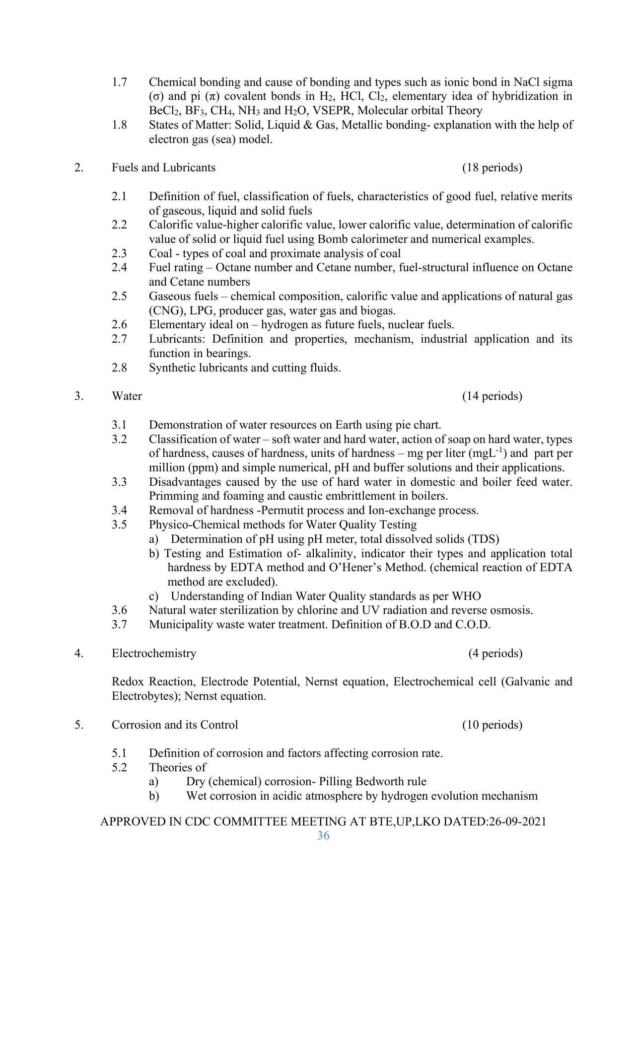 SYLLABUS FOR SEMESTER SYSTEM EFFECTIVE FROM (2021-2022) - GLASS AND CERAMIC ENGINEERING - Page 36