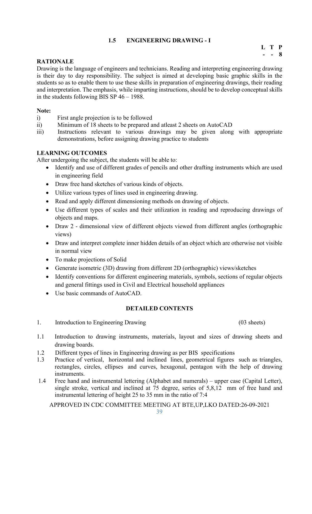 SYLLABUS FOR SEMESTER SYSTEM EFFECTIVE FROM (2021-2022) - GLASS AND CERAMIC ENGINEERING - Page 39