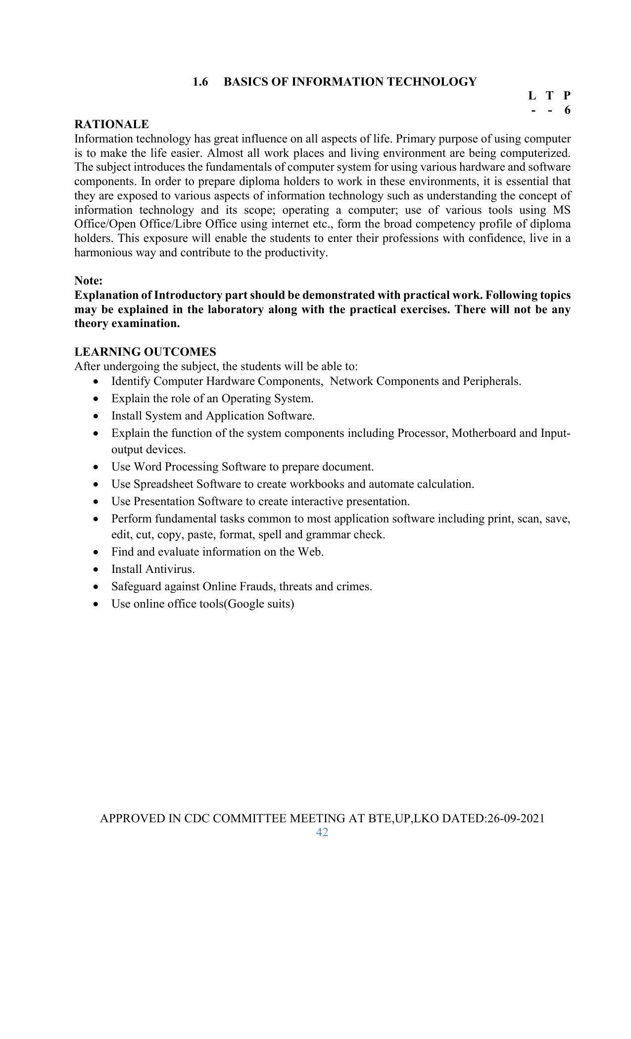 SYLLABUS FOR SEMESTER SYSTEM EFFECTIVE FROM (2021-2022) - GLASS AND CERAMIC ENGINEERING - Page 42