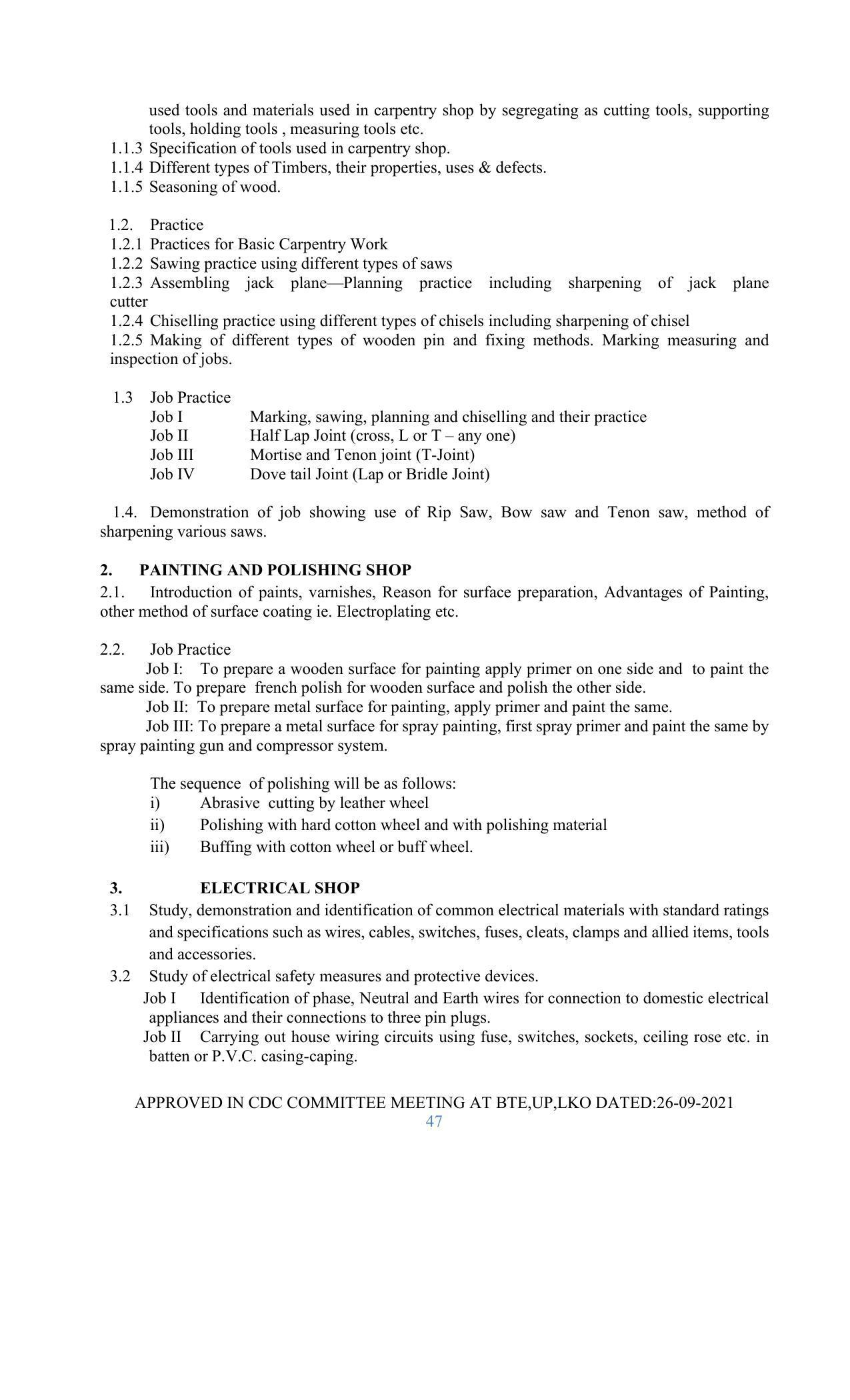 SYLLABUS FOR SEMESTER SYSTEM EFFECTIVE FROM (2021-2022) - GLASS AND CERAMIC ENGINEERING - Page 47