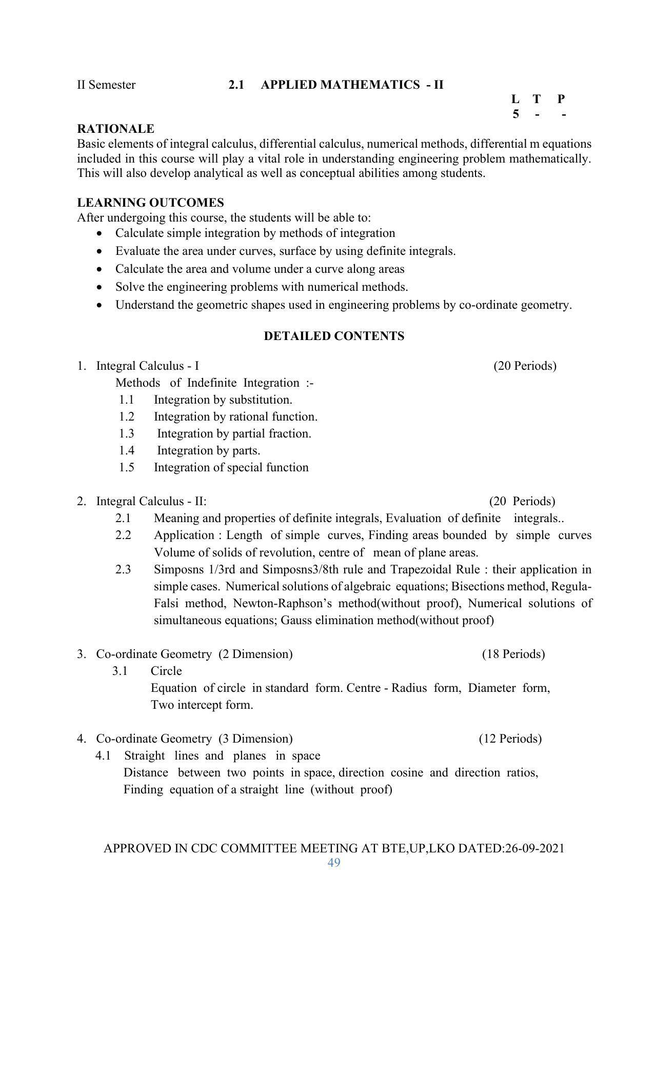SYLLABUS FOR SEMESTER SYSTEM EFFECTIVE FROM (2021-2022) - GLASS AND CERAMIC ENGINEERING - Page 49