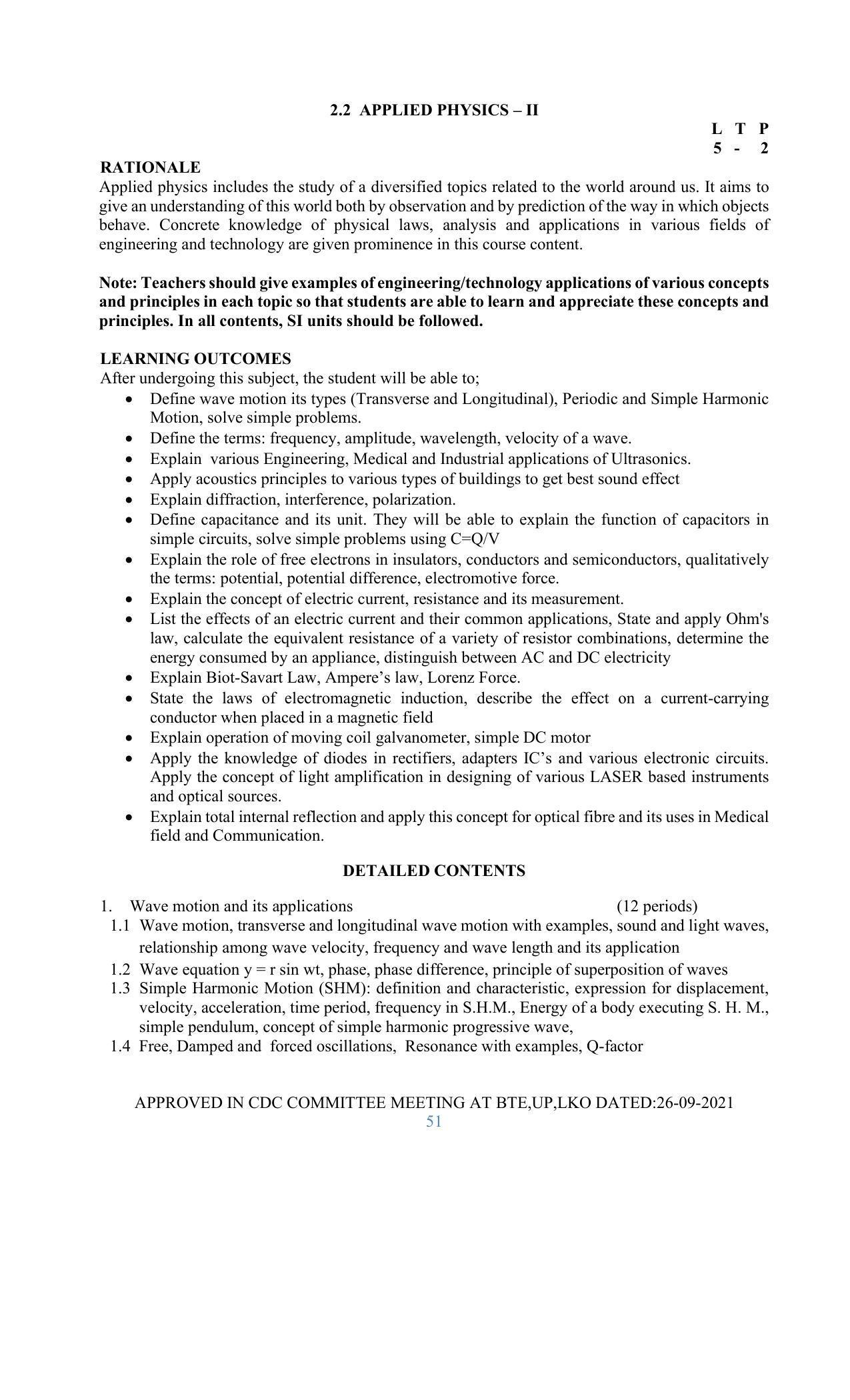 SYLLABUS FOR SEMESTER SYSTEM EFFECTIVE FROM (2021-2022) - GLASS AND CERAMIC ENGINEERING - Page 51
