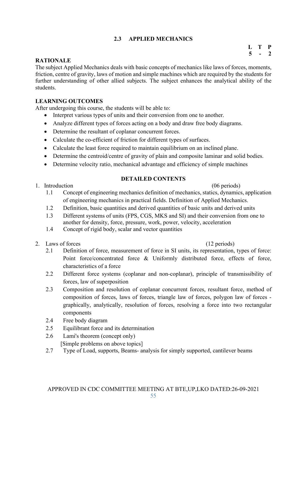 SYLLABUS FOR SEMESTER SYSTEM EFFECTIVE FROM (2021-2022) - GLASS AND CERAMIC ENGINEERING - Page 55