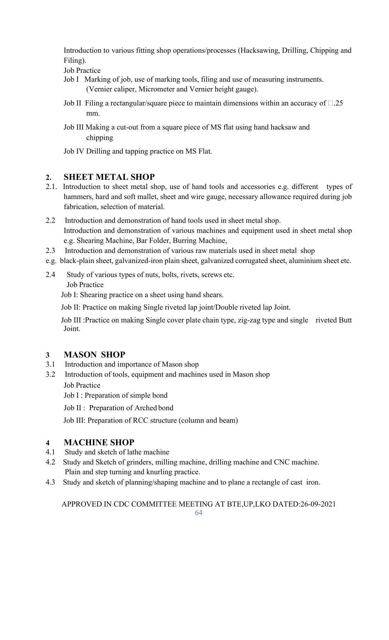 SYLLABUS FOR SEMESTER SYSTEM EFFECTIVE FROM (2021-2022) - GLASS AND CERAMIC ENGINEERING - Page 64