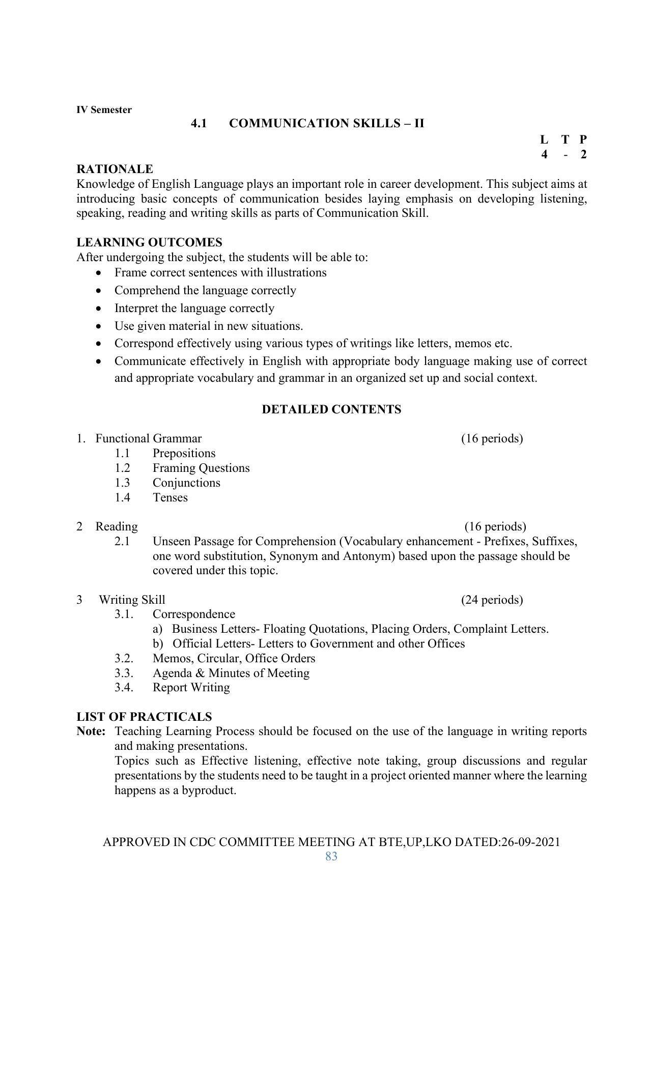 SYLLABUS FOR SEMESTER SYSTEM EFFECTIVE FROM (2021-2022) - GLASS AND CERAMIC ENGINEERING - Page 83