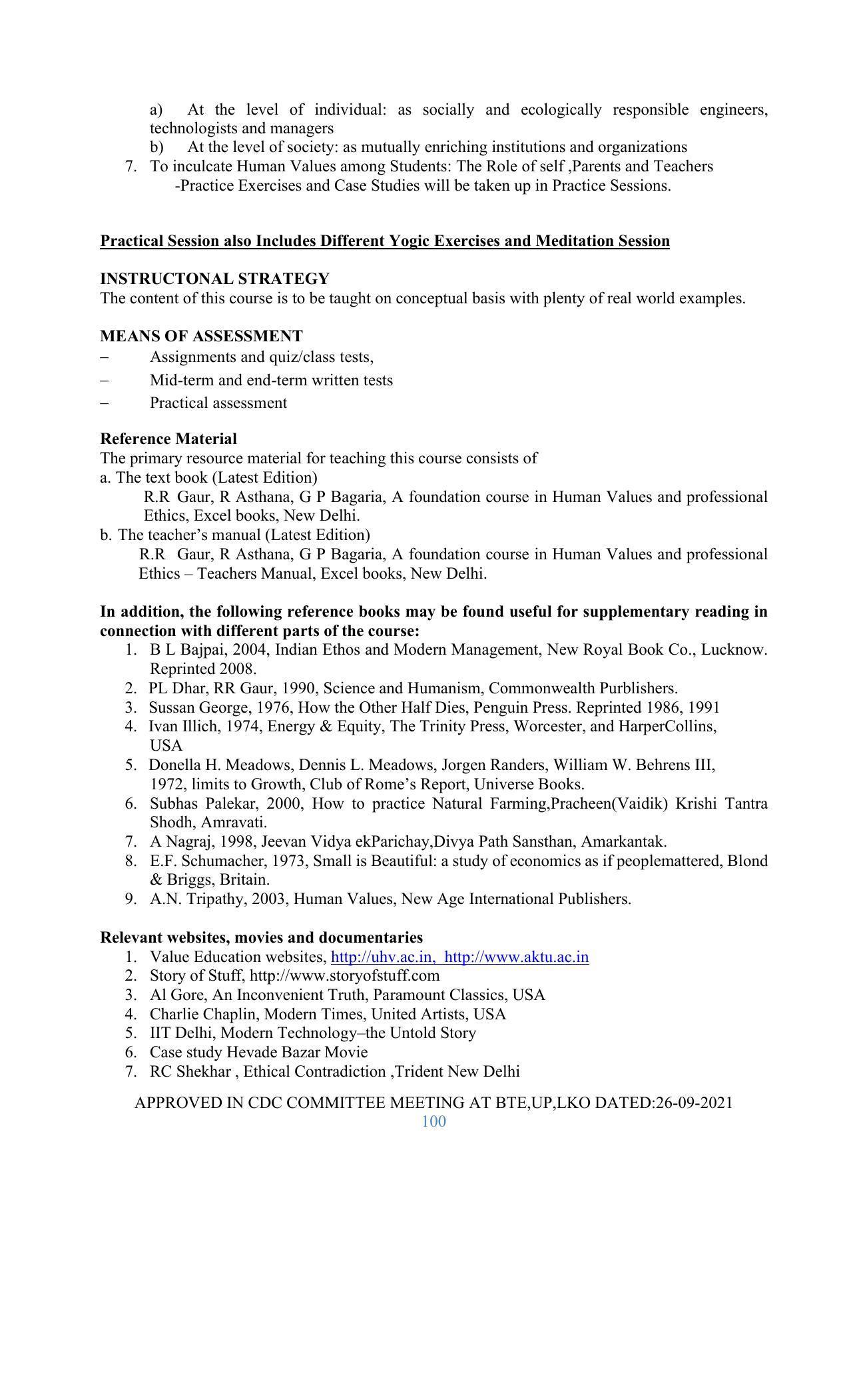 SYLLABUS FOR SEMESTER SYSTEM EFFECTIVE FROM (2021-2022) - GLASS AND CERAMIC ENGINEERING - Page 100