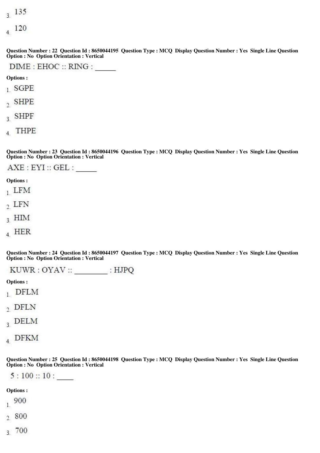 AP ICET 2017 - Shift 1 Question Paper With Preliminary Keys - Page 10