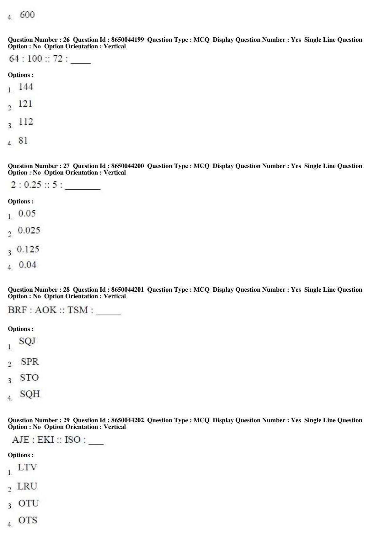AP ICET 2017 - Shift 1 Question Paper With Preliminary Keys - Page 11