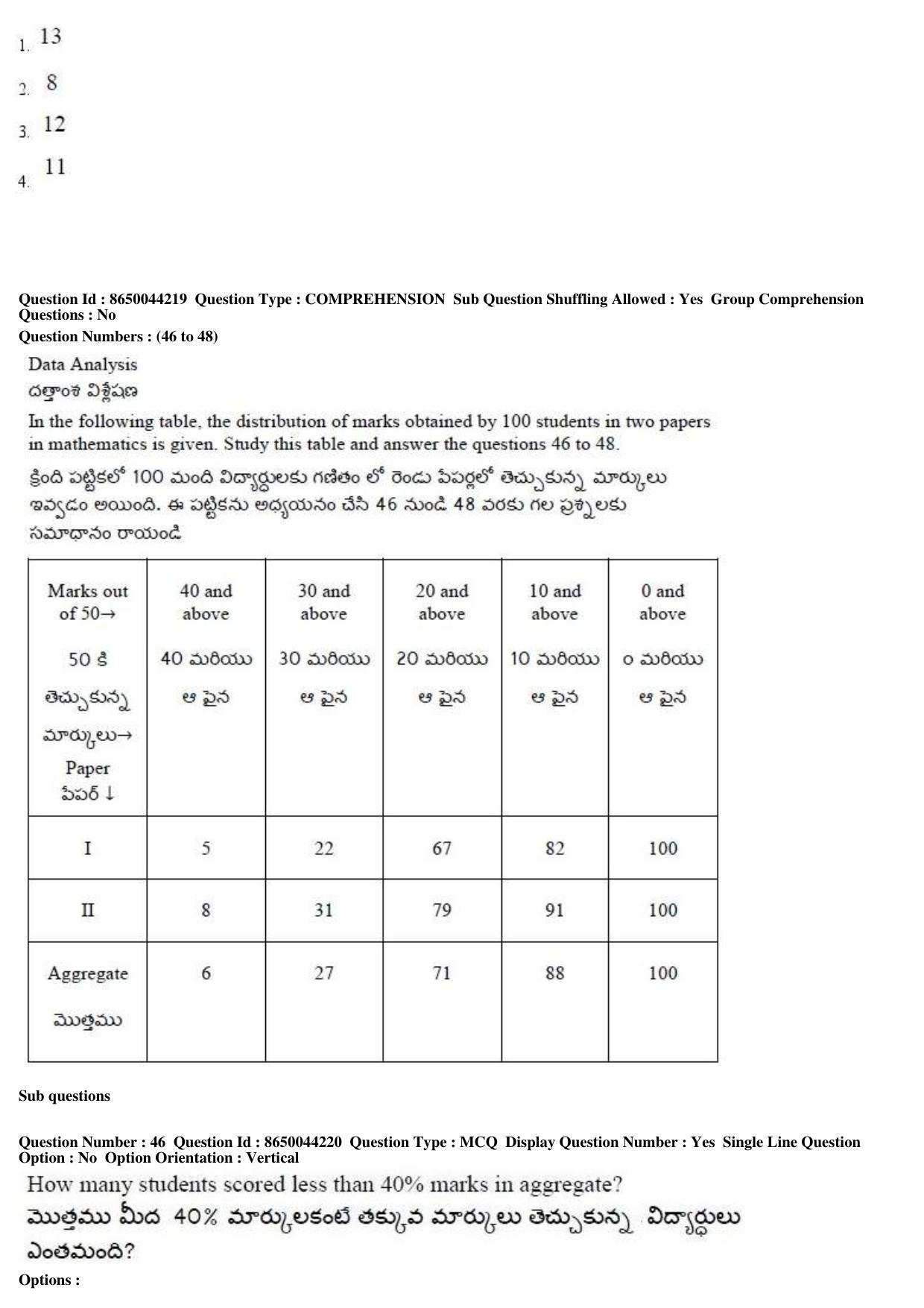 AP ICET 2017 - Shift 1 Question Paper With Preliminary Keys - Page 18