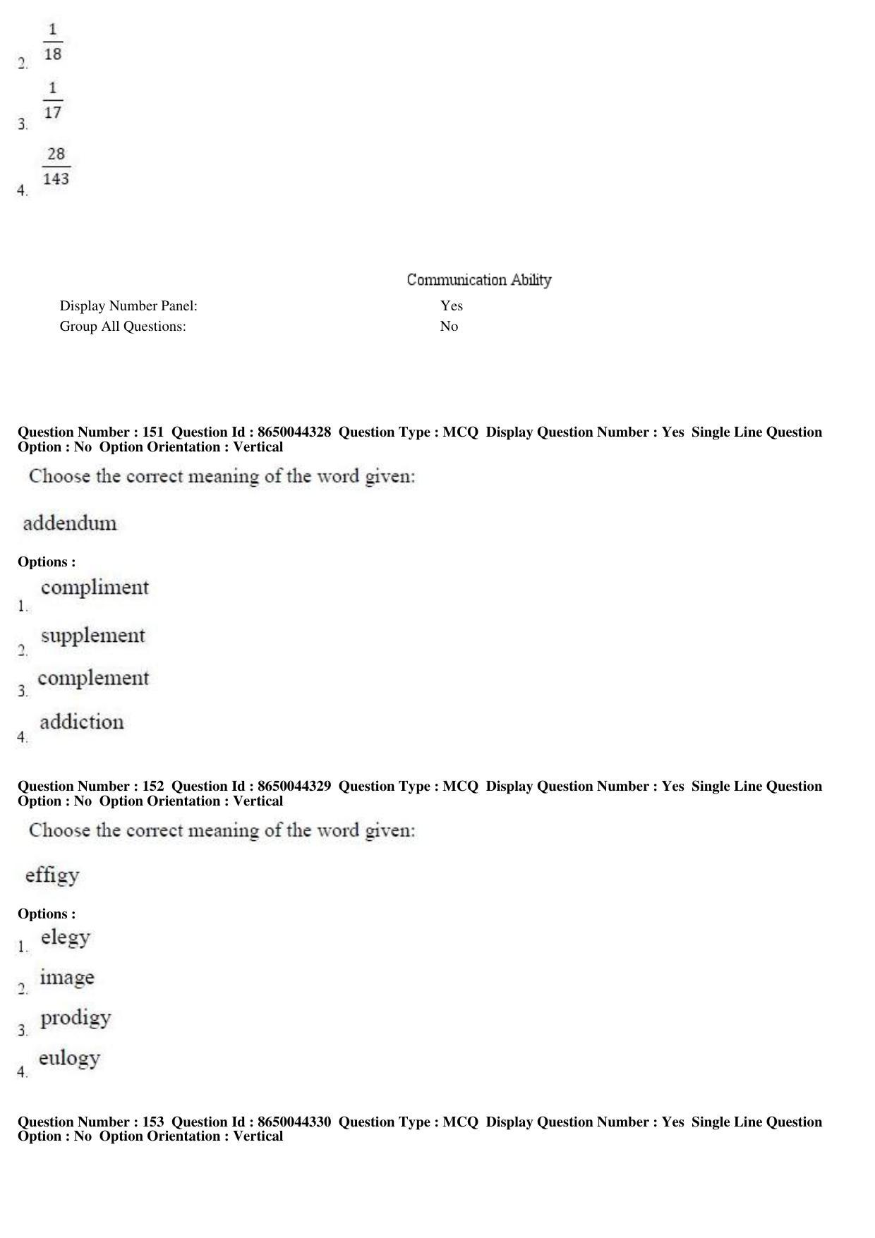 AP ICET 2017 - Shift 1 Question Paper With Preliminary Keys - Page 64