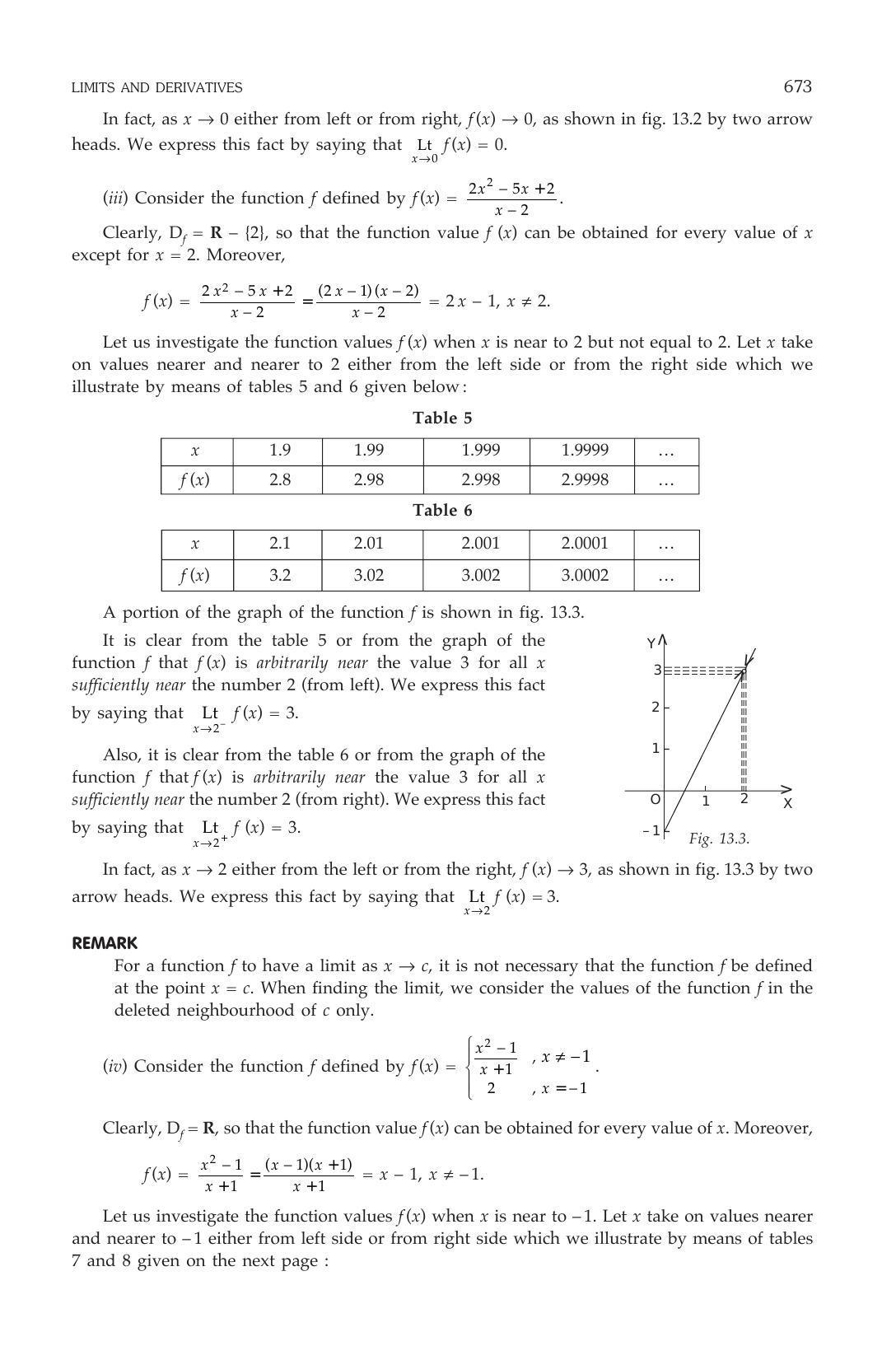 ML Aggarwal Class 11 Solutions: Limits and Derivatives - Page 3
