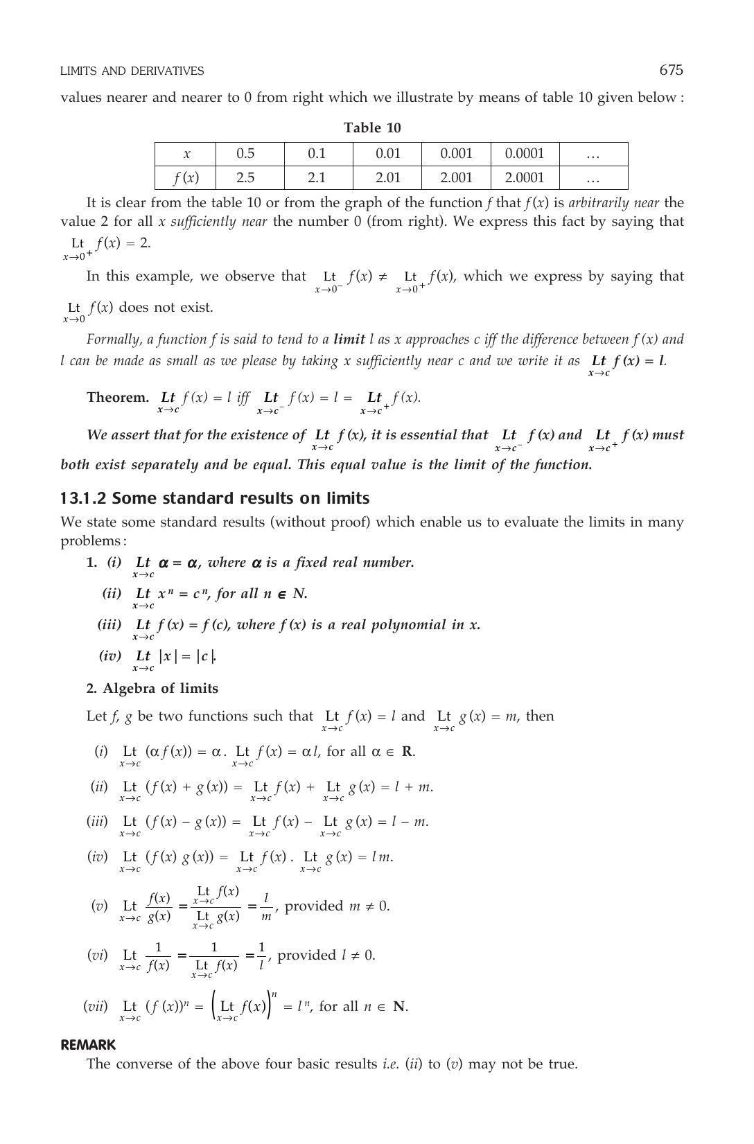 ML Aggarwal Class 11 Solutions: Limits and Derivatives - Page 5