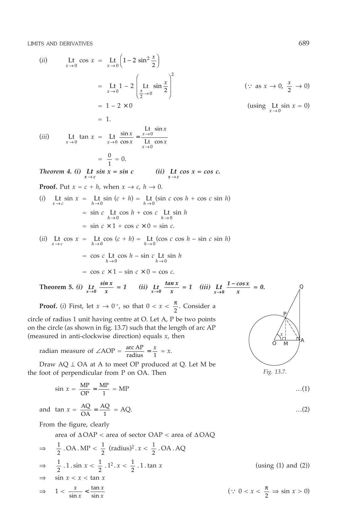 ML Aggarwal Class 11 Solutions: Limits and Derivatives - Page 19