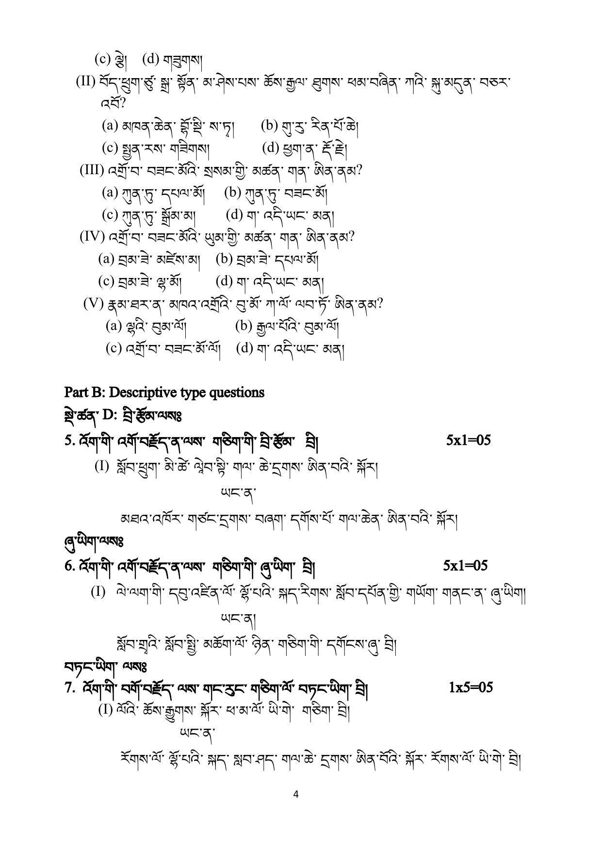 CBSE Class 12 Bhutia Sample Paper 2024 - Page 4