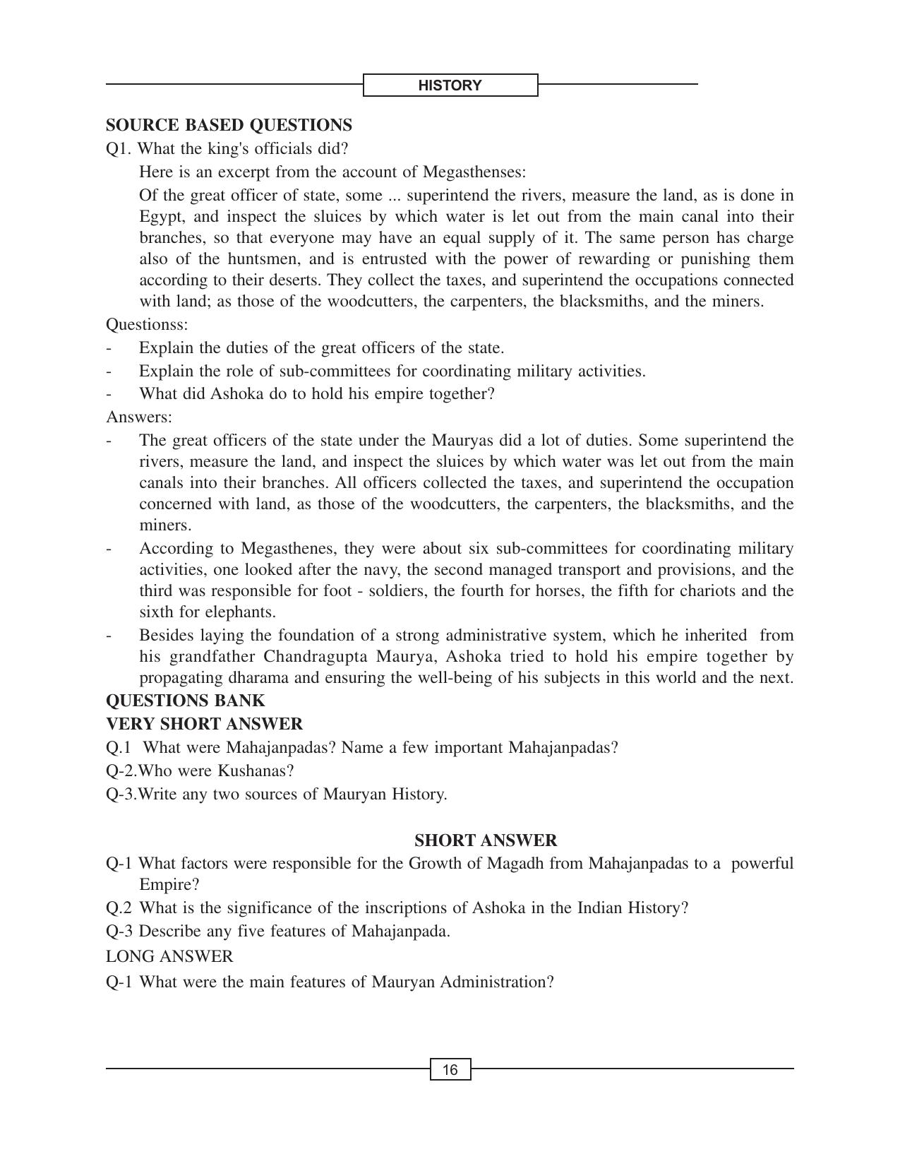 CBSE Class 12 History Kings Farmers Towns Early States Economies - Page 6