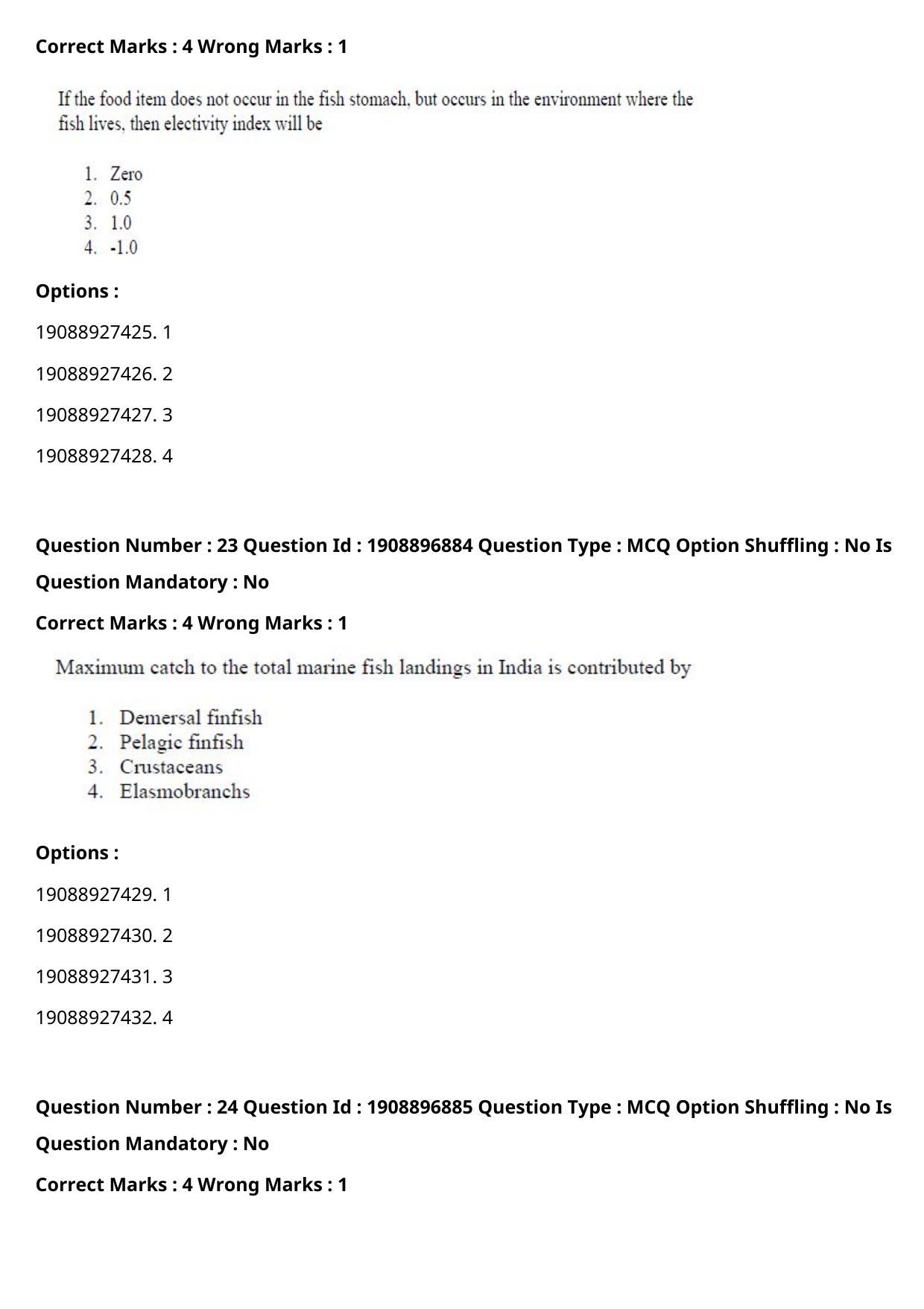 ICAR AIEEA PG 2021 FISHERIES SCIENCES Question Paper - Page 13