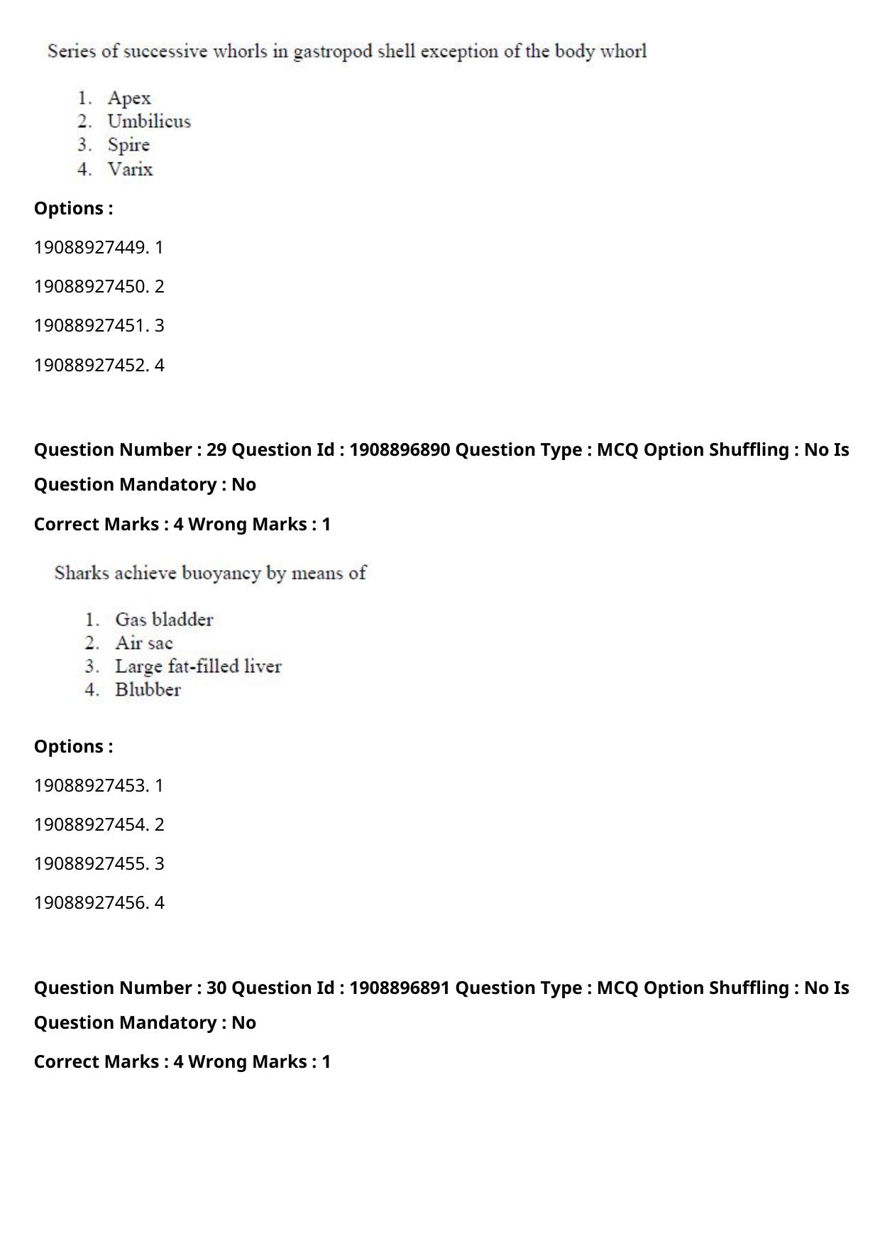 ICAR AIEEA PG 2021 FISHERIES SCIENCES Question Paper - Page 16