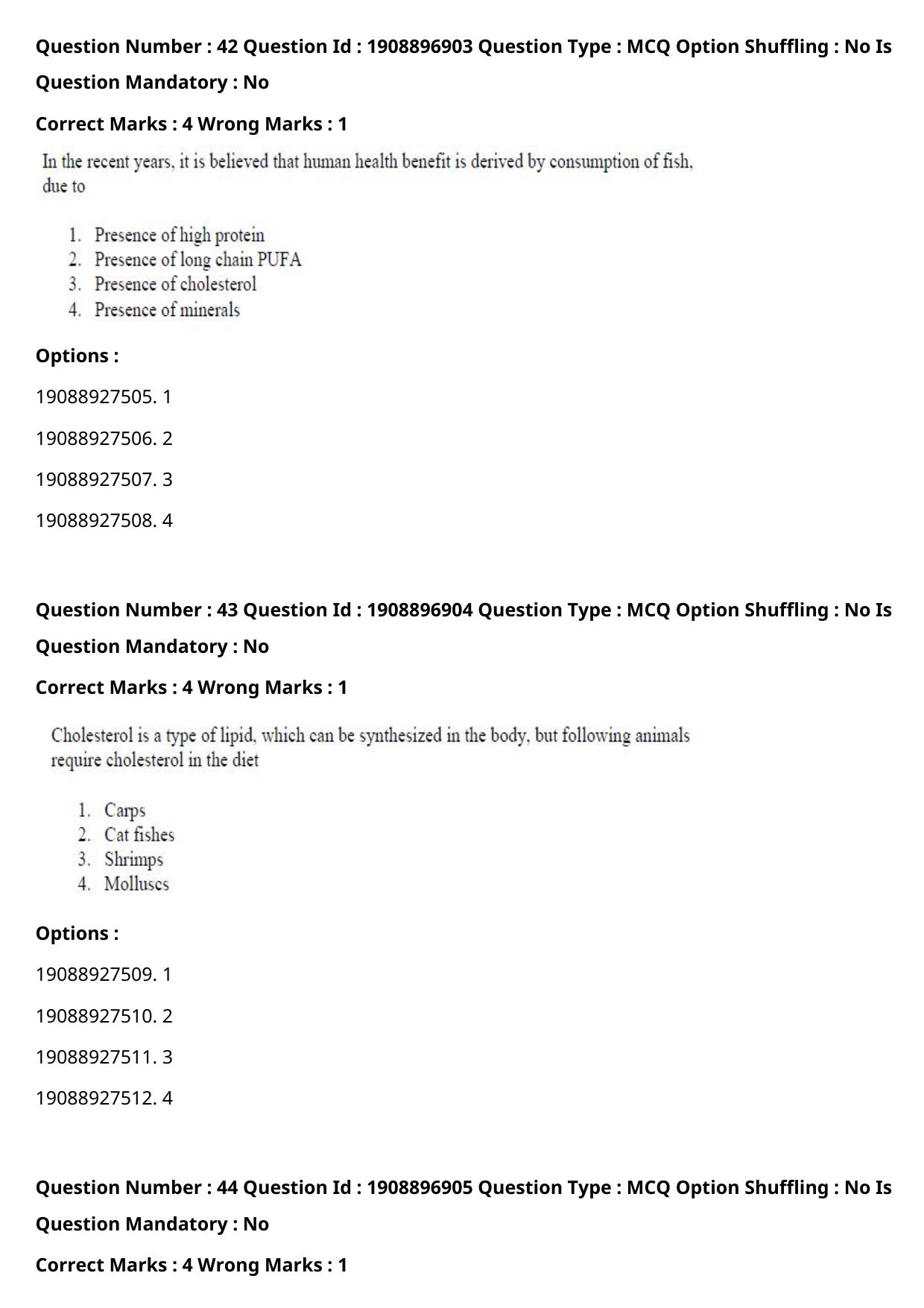 ICAR AIEEA PG 2021 FISHERIES SCIENCES Question Paper - Page 23