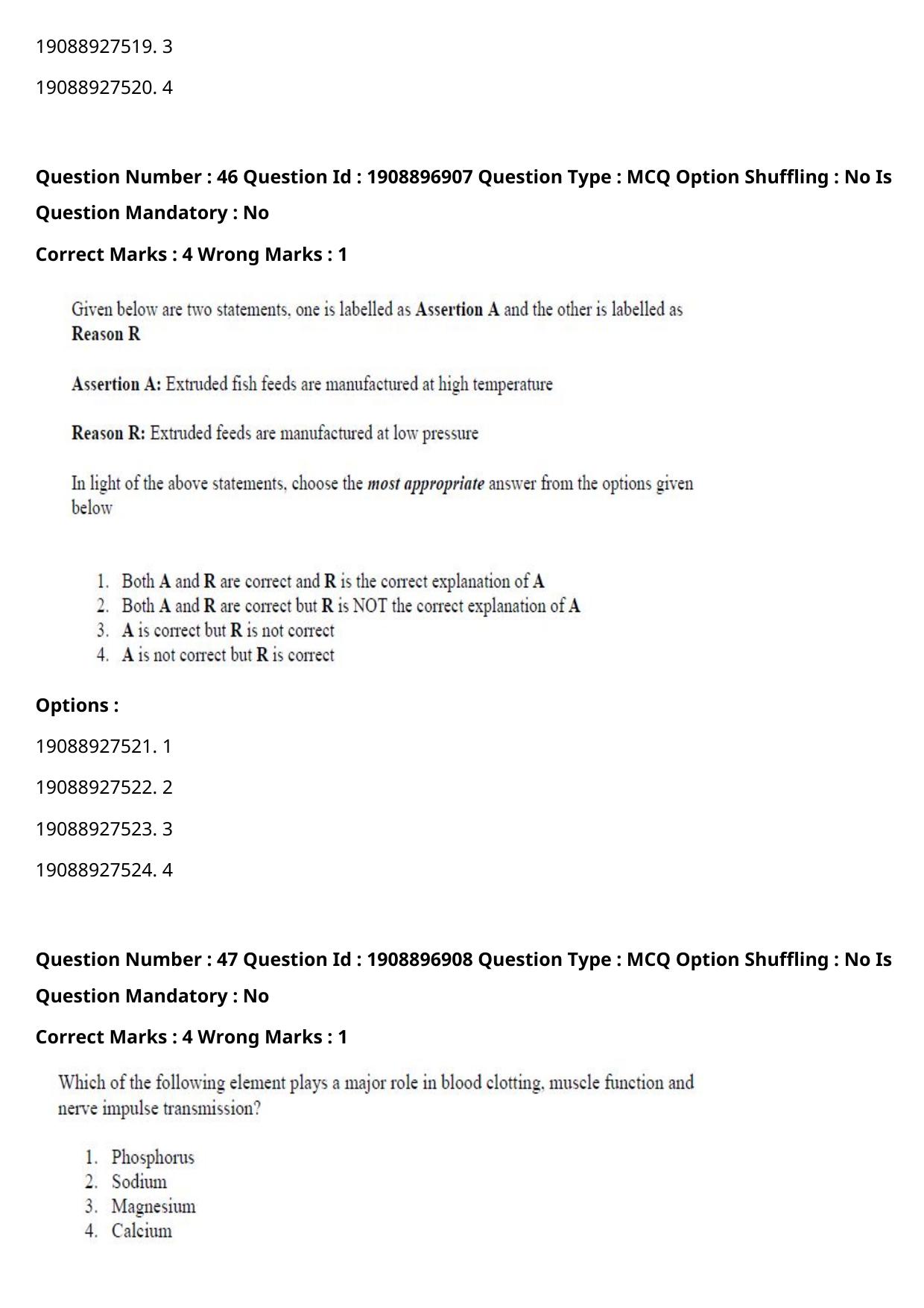 ICAR AIEEA PG 2021 FISHERIES SCIENCES Question Paper - Page 25
