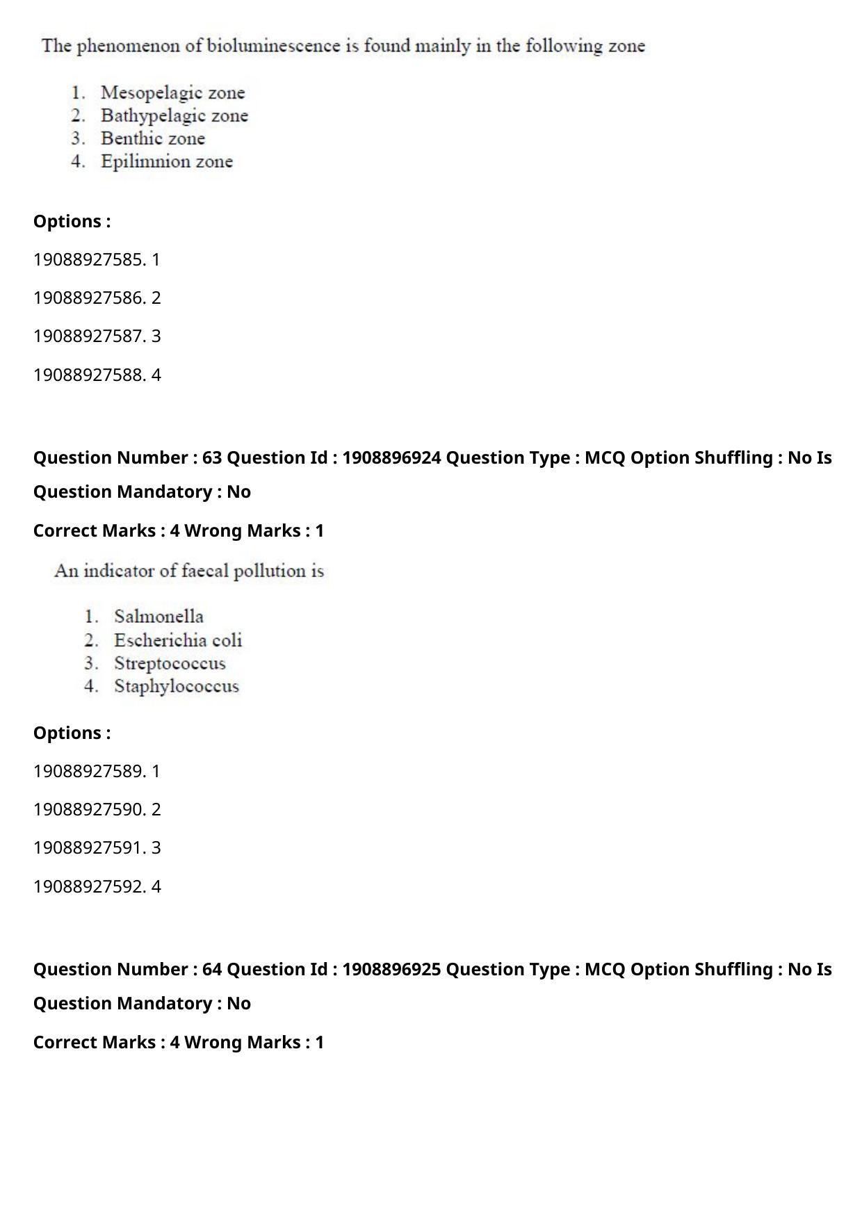 ICAR AIEEA PG 2021 FISHERIES SCIENCES Question Paper - Page 34