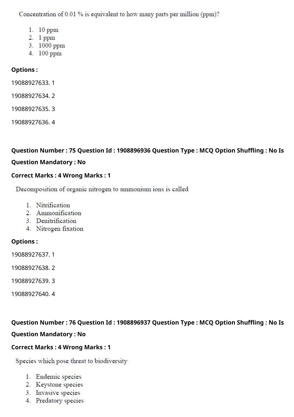 ICAR AIEEA PG 2021 FISHERIES SCIENCES Question Paper - Page 40