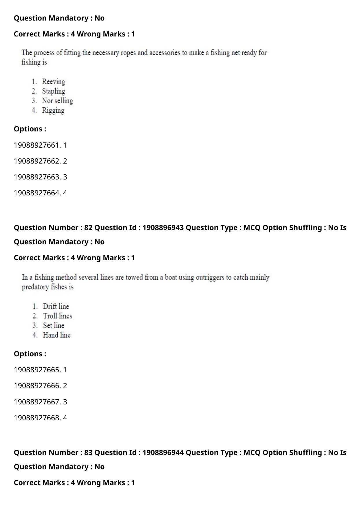 ICAR AIEEA PG 2021 FISHERIES SCIENCES Question Paper - Page 43