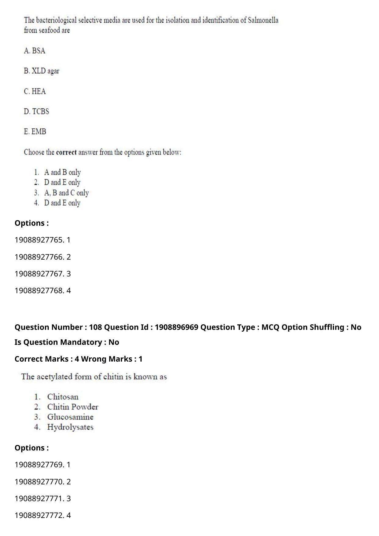 ICAR AIEEA PG 2021 FISHERIES SCIENCES Question Paper - Page 57