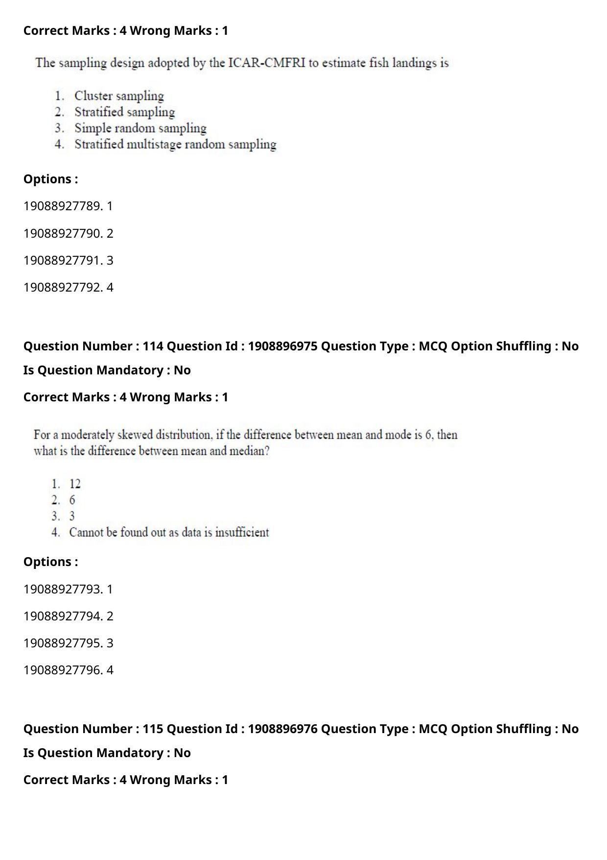 ICAR AIEEA PG 2021 FISHERIES SCIENCES Question Paper - Page 60
