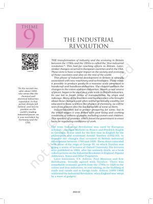 NCERT Book for Class 11 History Chapter 9 The Industrial Revolution