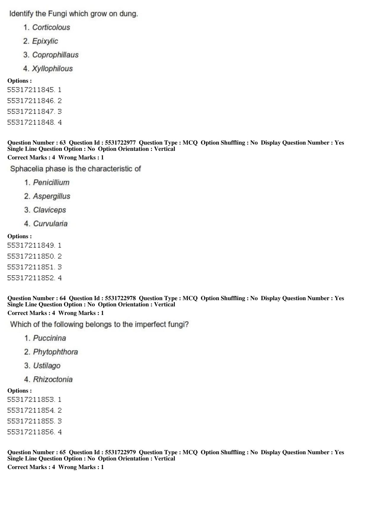 ICAR AIEEA PG 2019 PLANT SCIENCES Question Paper - Page 22