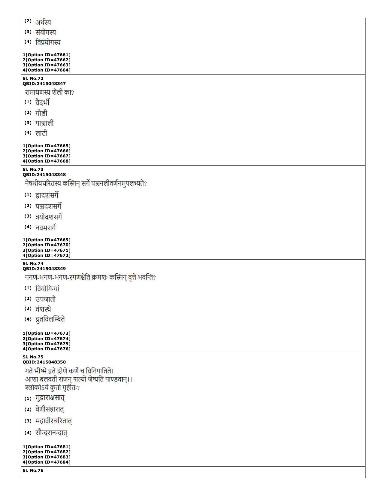 CUET (PG) 2022: PGQP-78 Sahitya (11-09-2022) Question Paper - Page 21