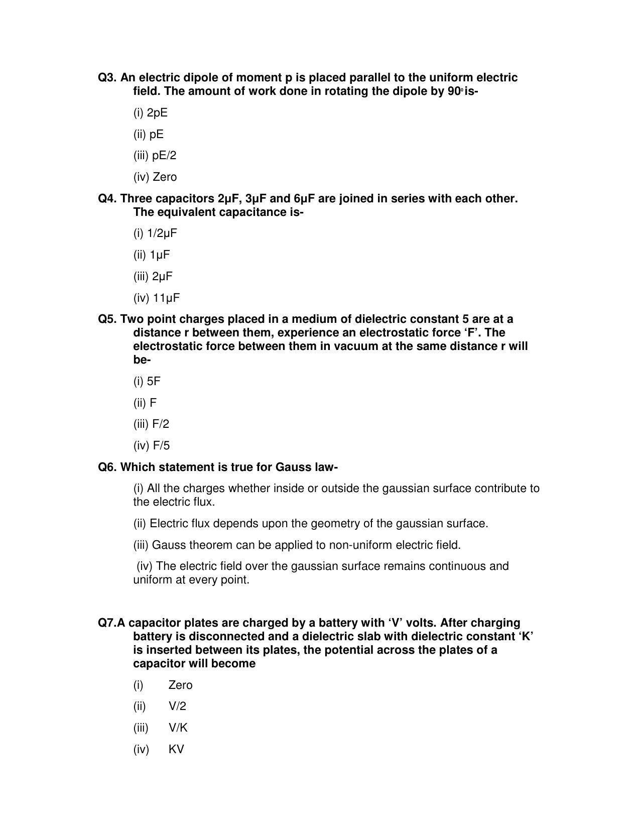 CBSE Class 12th Physics Sample Question Paper 2021-22 - Page 2