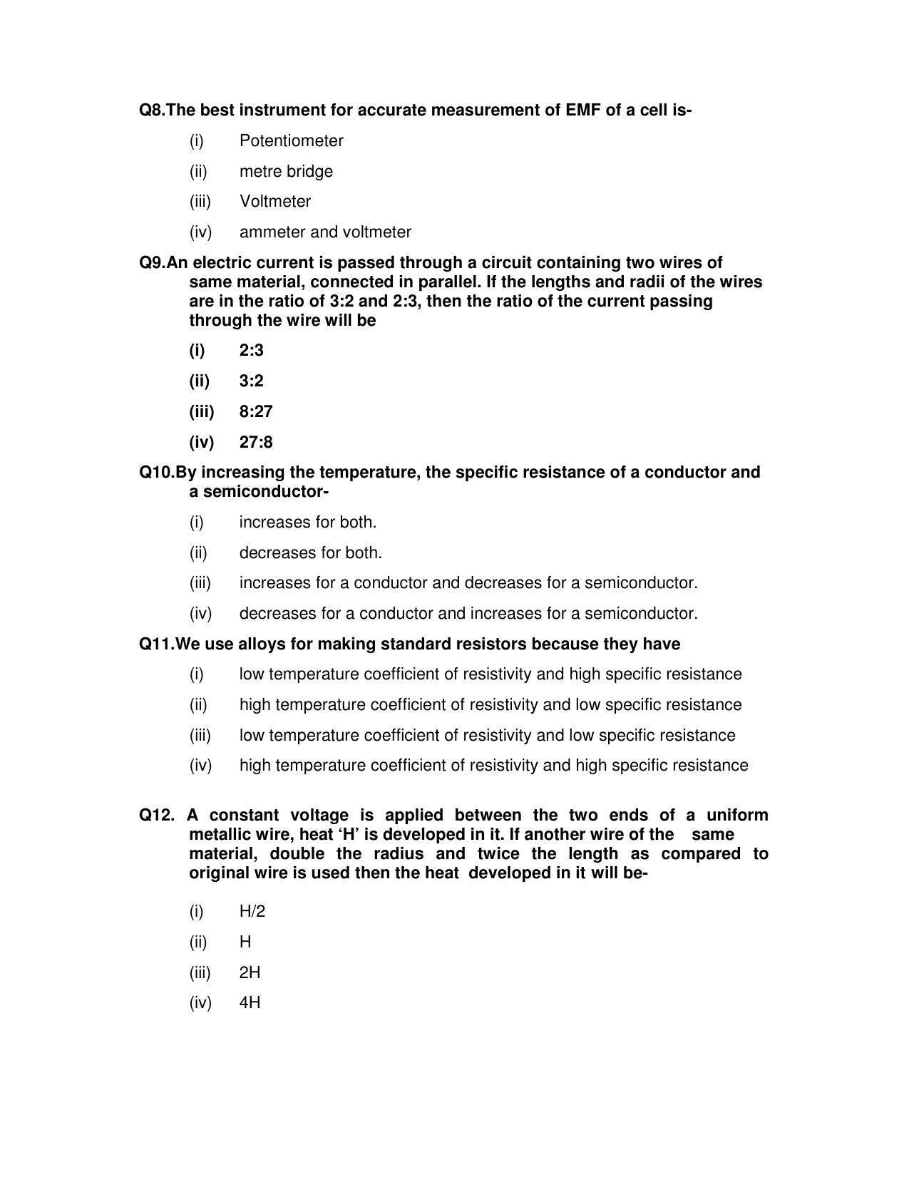 CBSE Class 12th Physics Sample Question Paper 2021-22 - Page 3