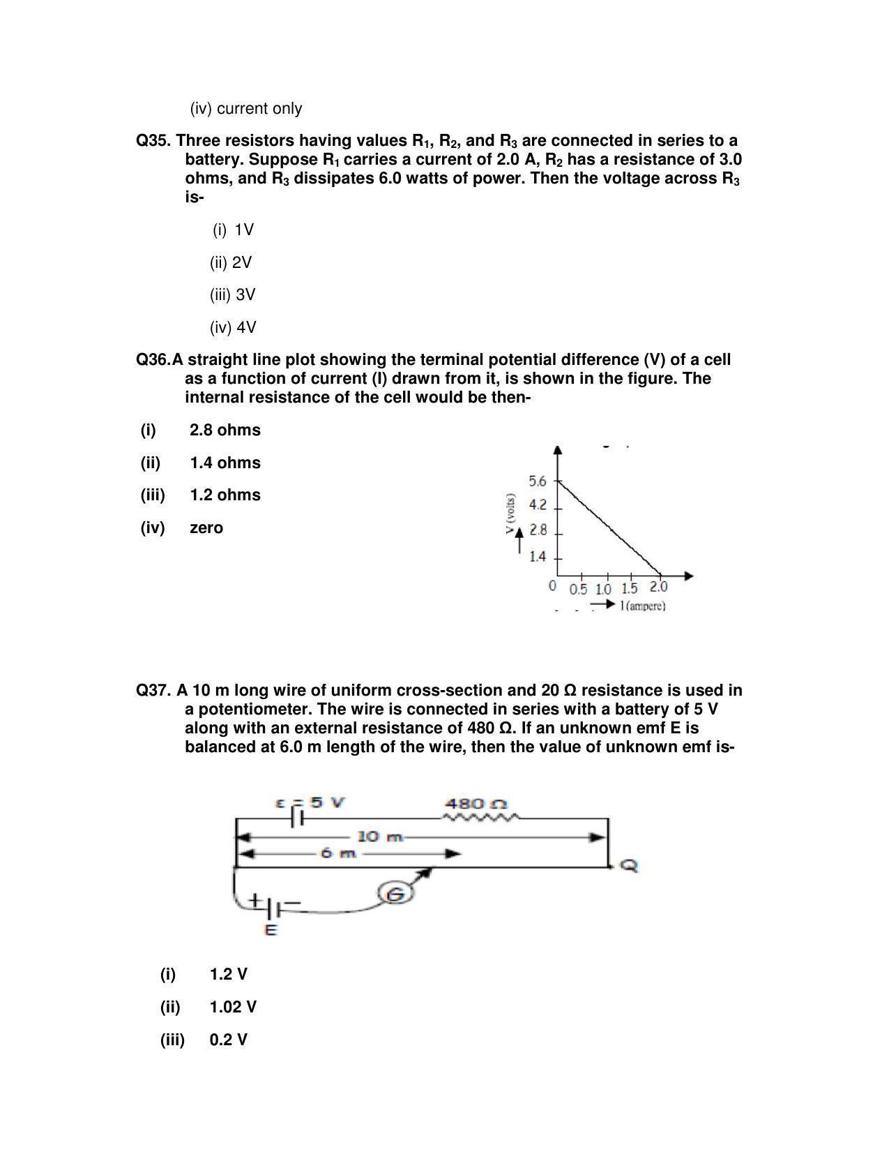 CBSE Class 12th Physics Sample Question Paper 2021-22 - Page 9