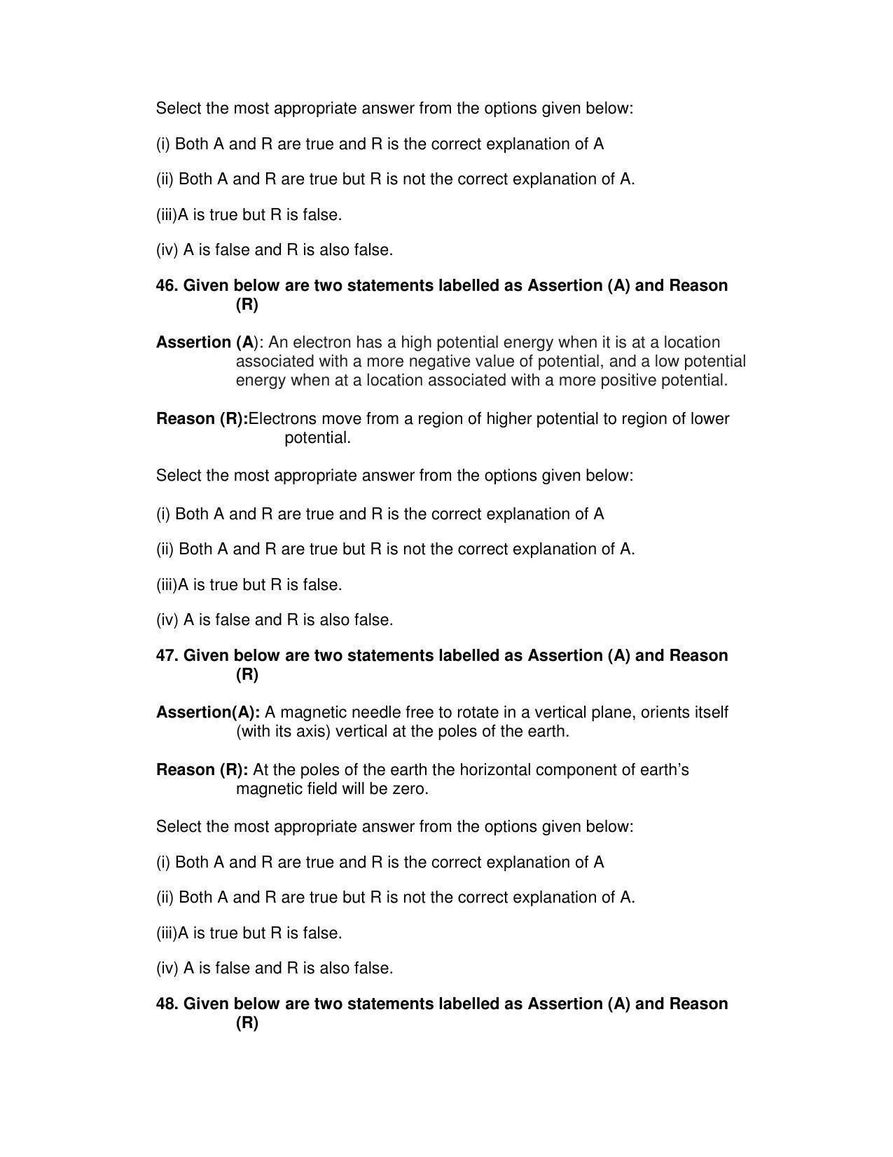 CBSE Class 12th Physics Sample Question Paper 2021-22 - Page 12