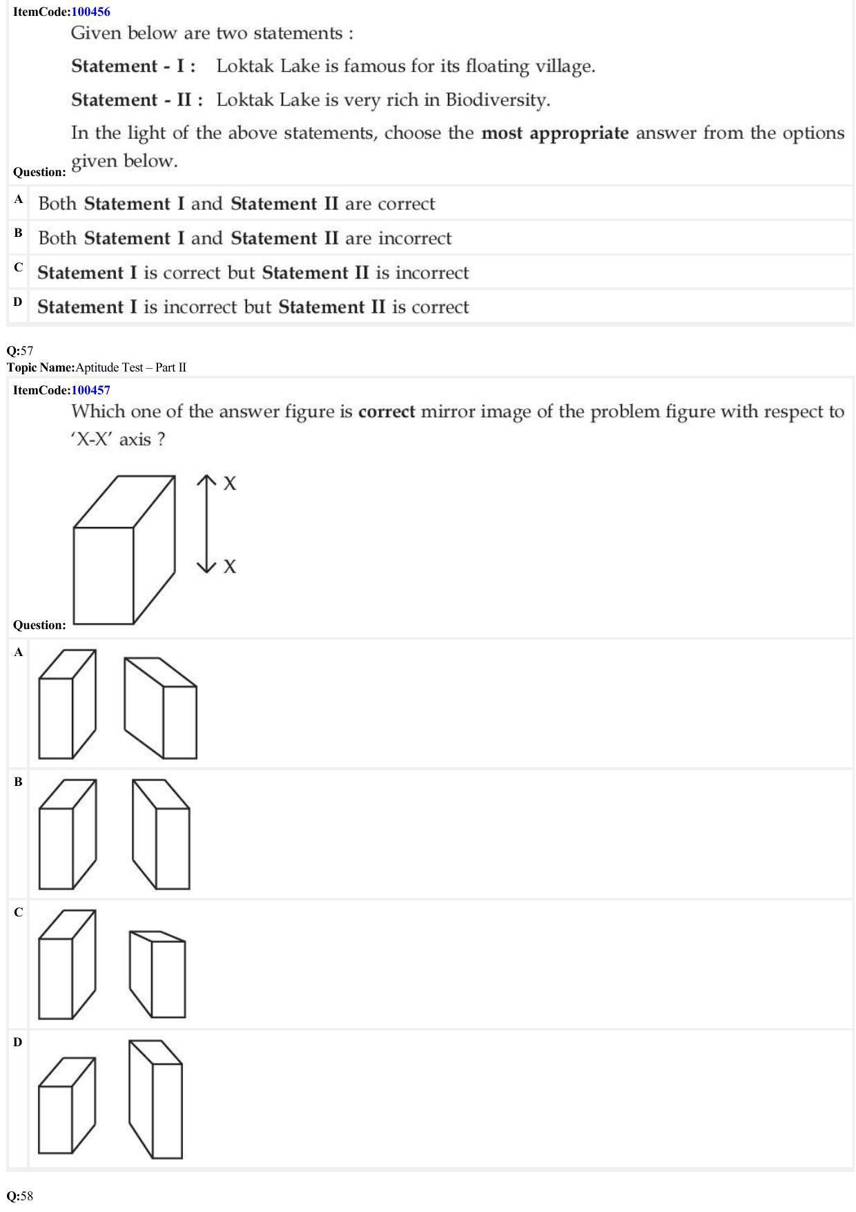 JEE Mains 2022: B Arch & B Planning English (Shift 1) 23-06-2022 Question Paper - Page 16