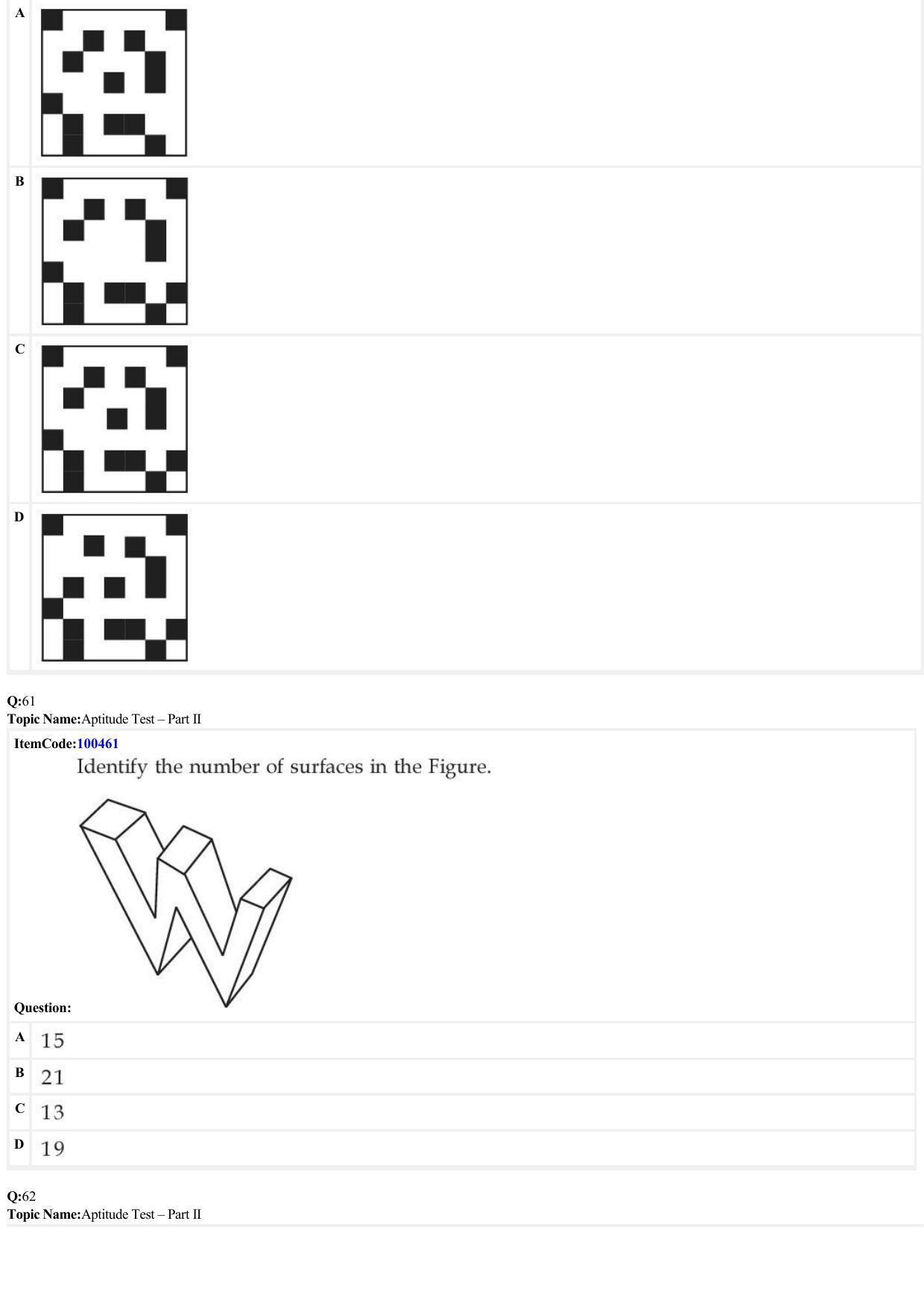 JEE Mains 2022: B Arch & B Planning English (Shift 1) 23-06-2022 Question Paper - Page 19