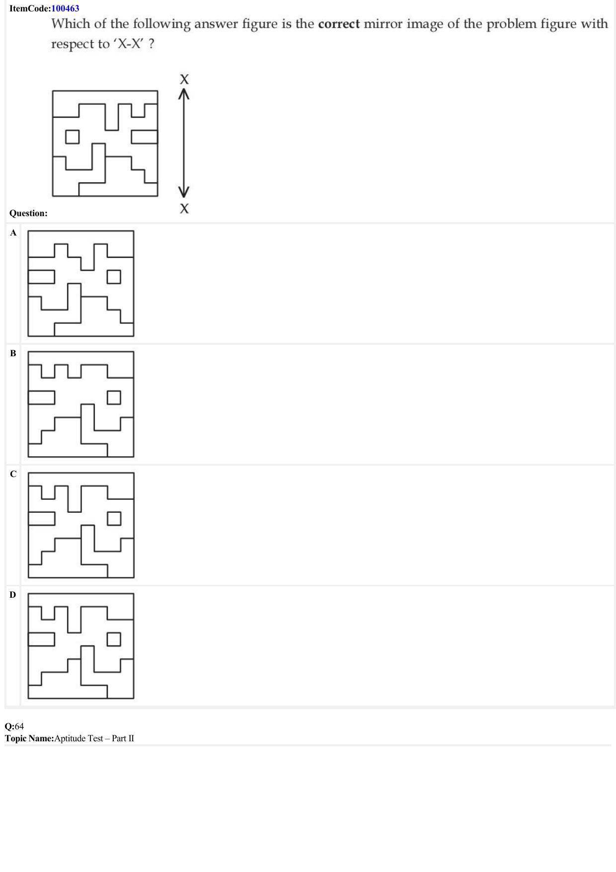 JEE Mains 2022: B Arch & B Planning English (Shift 1) 23-06-2022 Question Paper - Page 21
