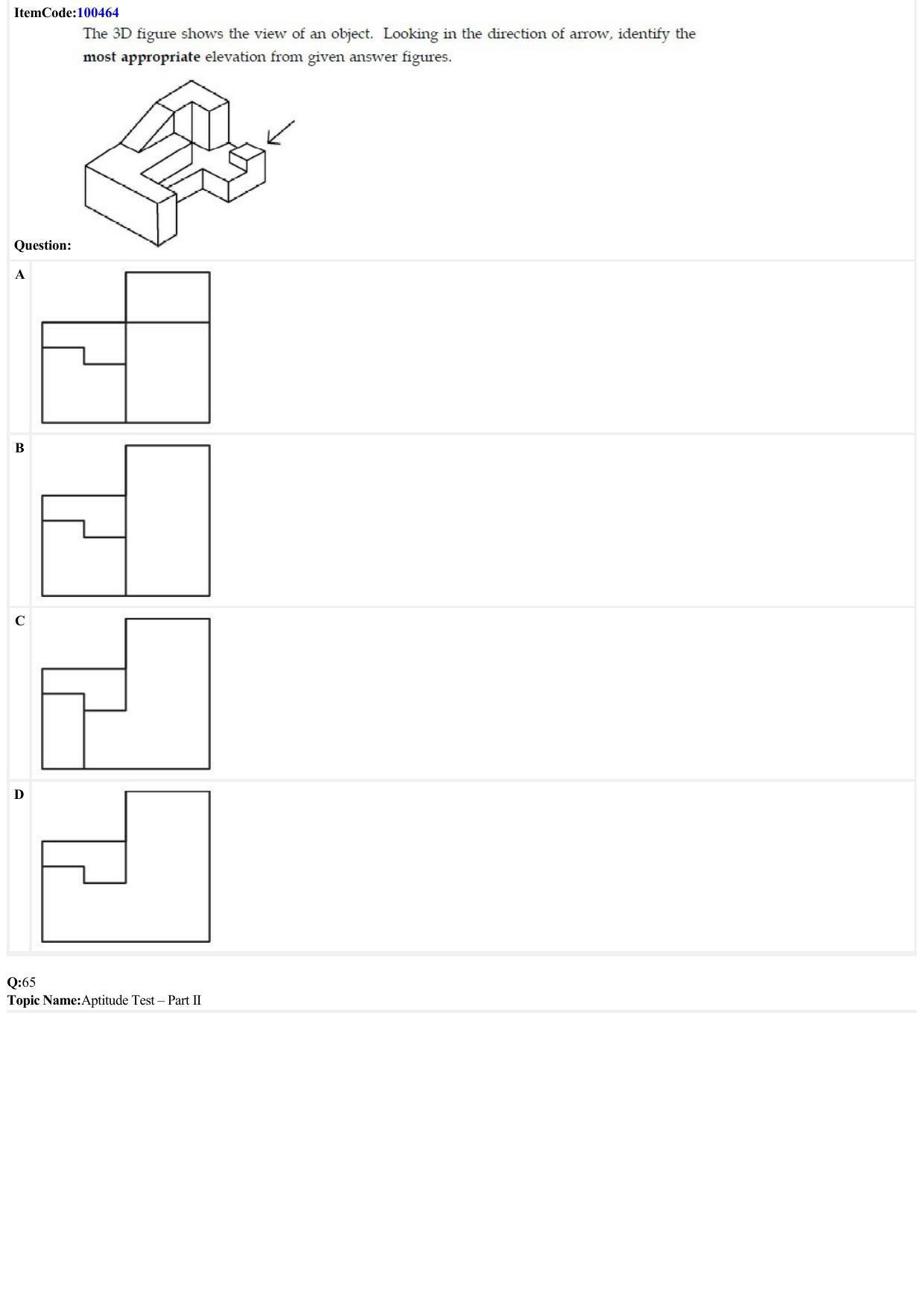 JEE Mains 2022: B Arch & B Planning English (Shift 1) 23-06-2022 Question Paper - Page 22