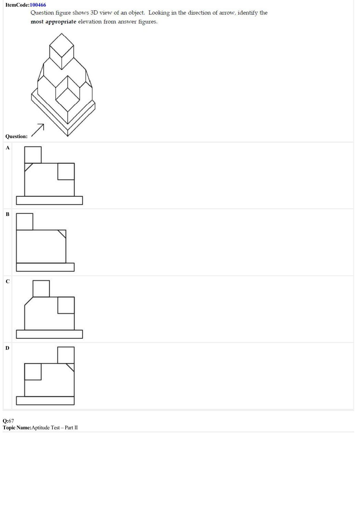 JEE Mains 2022: B Arch & B Planning English (Shift 1) 23-06-2022 Question Paper - Page 24